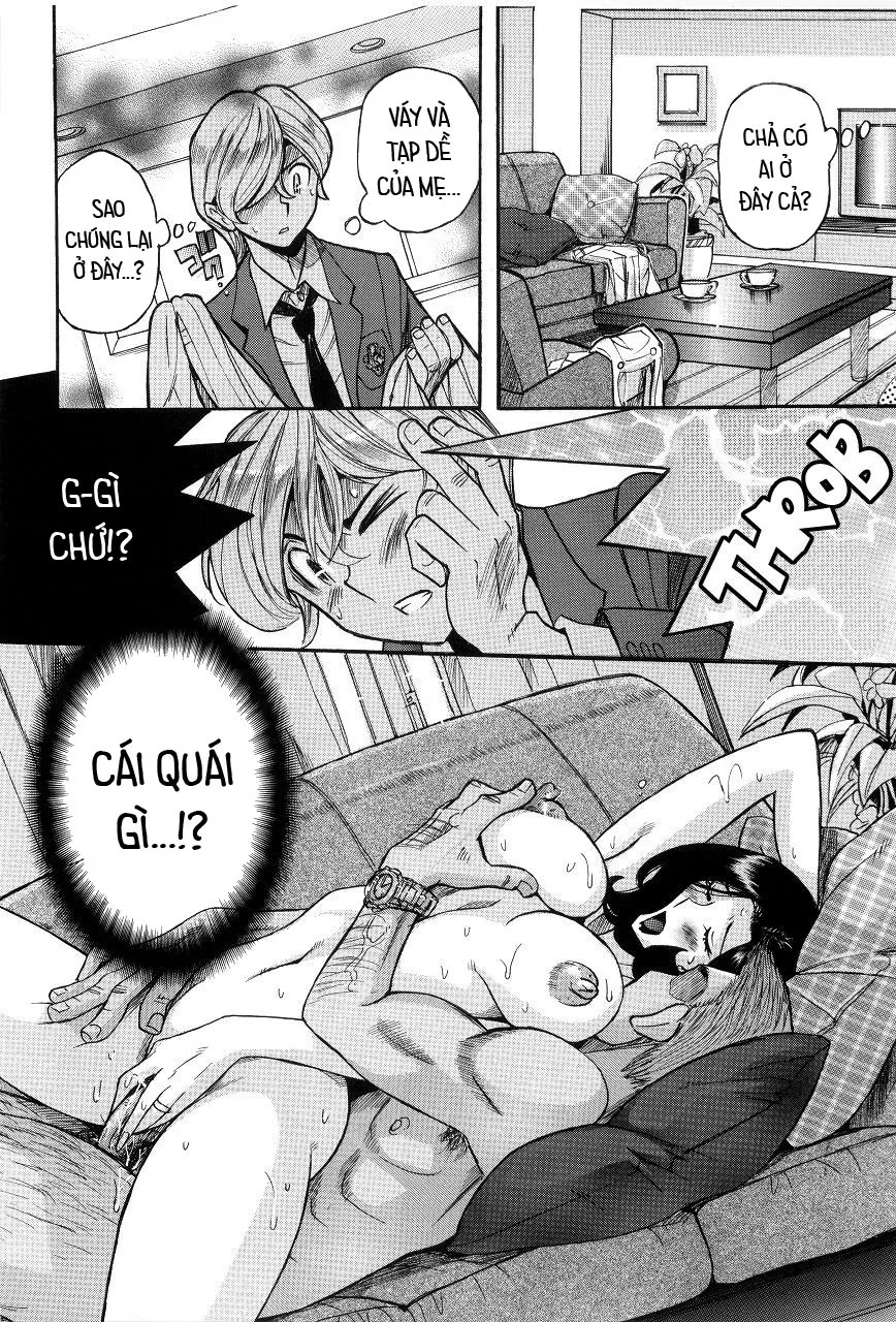 HentaiVN.net - Ảnh 4 - Nympho Maman Boshi Soukan [Mama no Shikyuu wa Boku no Mono; Nympho Maman Boshi Soukan - Mama No Shikyuu Wa Boku No Mono] - Chap 15 - Anh chàng ghen tuông