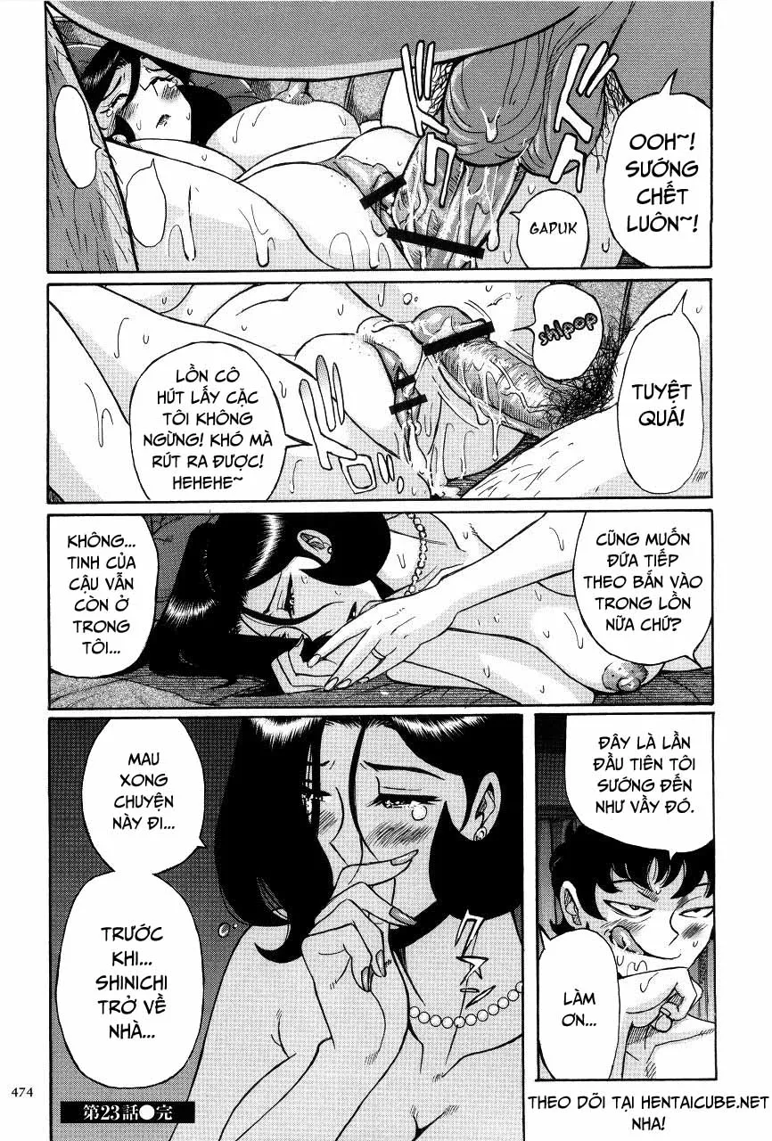 HentaiVN.net - Ảnh 19 - Nympho Maman Boshi Soukan [Mama no Shikyuu wa Boku no Mono; Nympho Maman Boshi Soukan - Mama No Shikyuu Wa Boku No Mono] - Chap 23 - Người mẹ dâm loàn