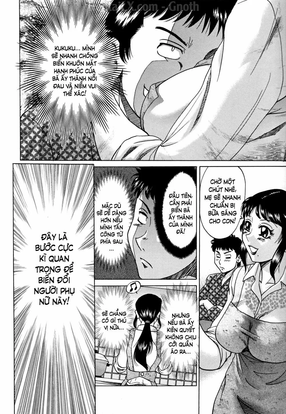 HentaiVN.net - Ảnh 4 - Inbo Shiiku - Slave Mother Rape - Chương 2