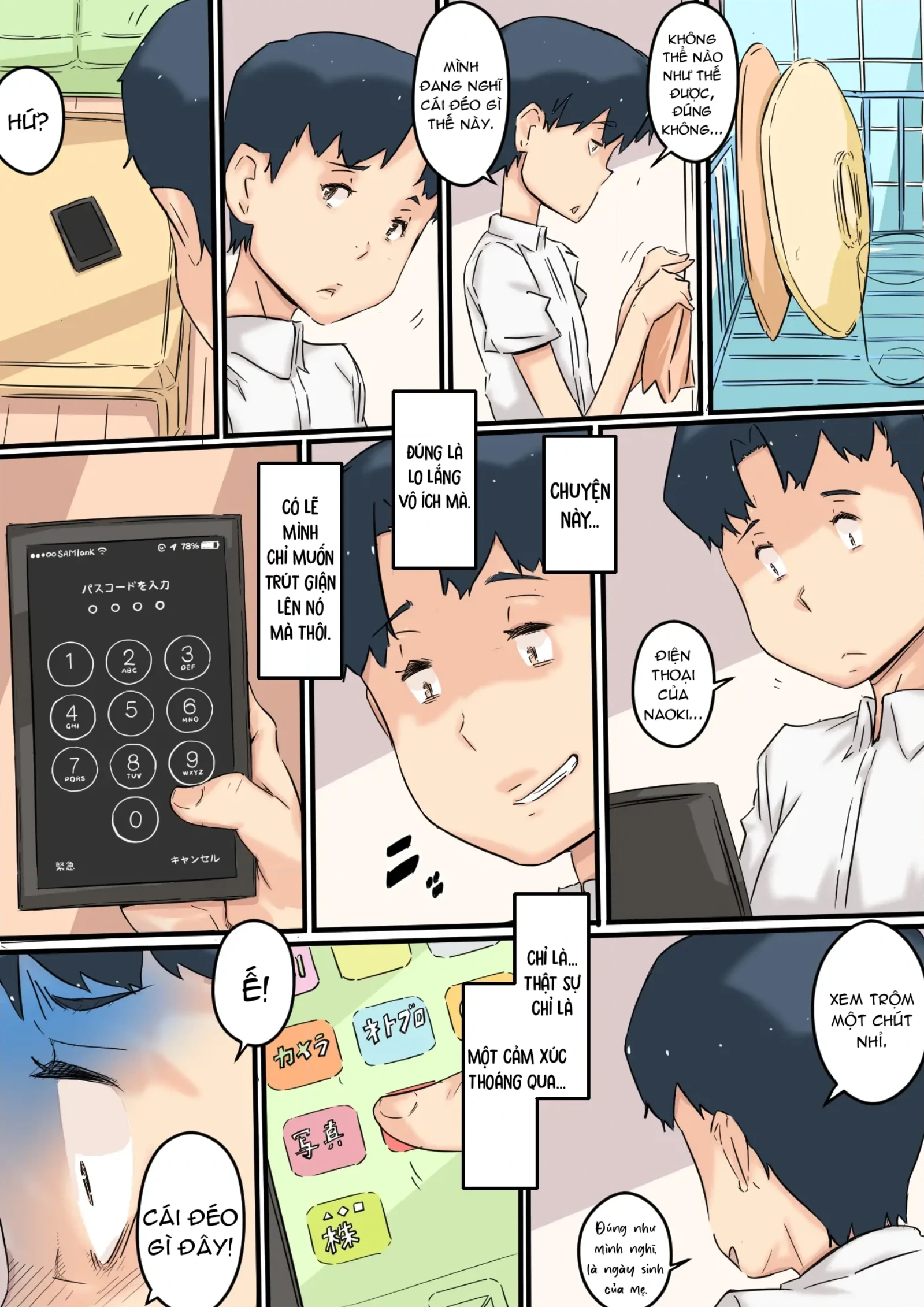 HentaiVN.net - Ảnh 12 - Haha wa Otouto to Yatte iru - Oneshot