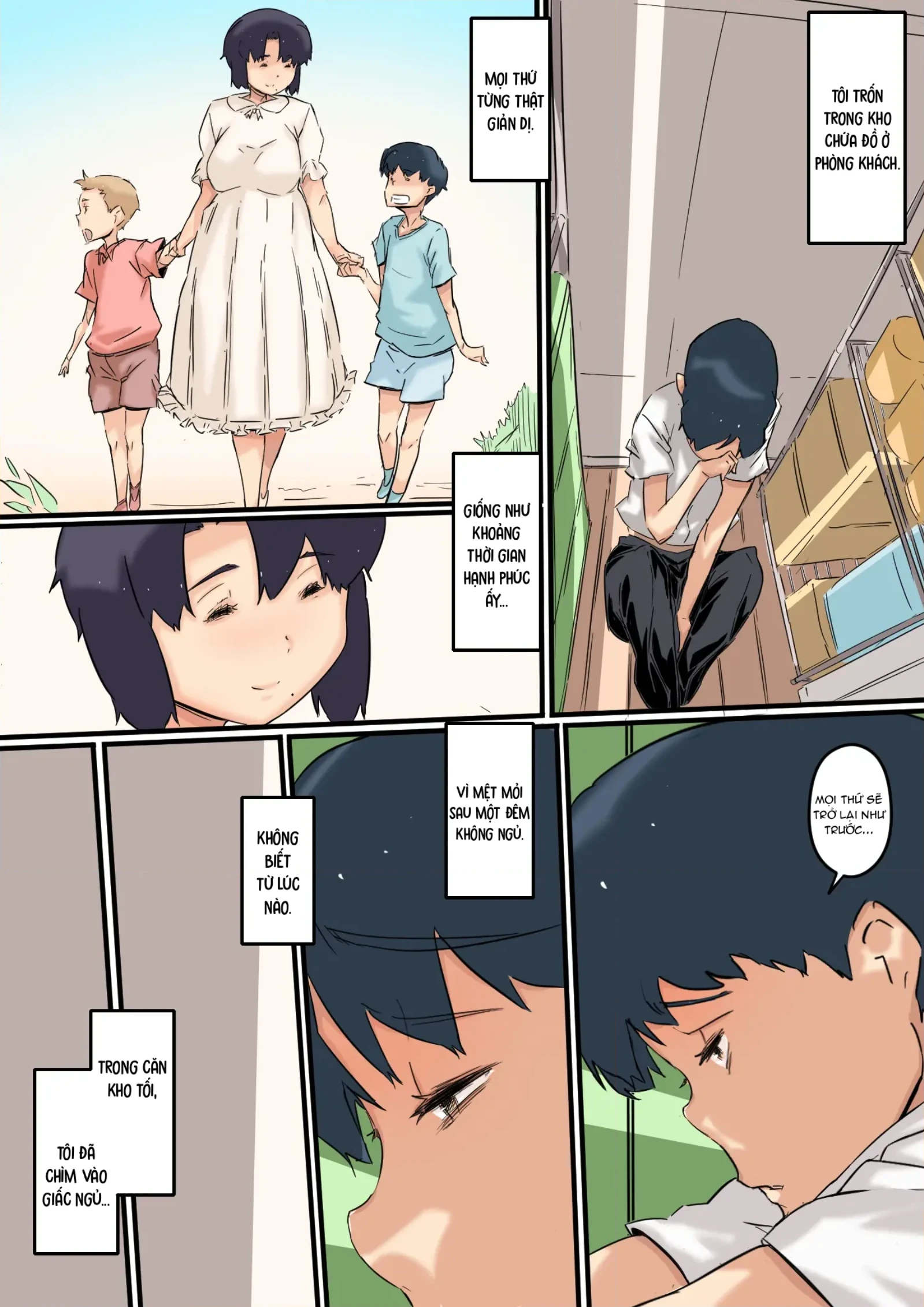 HentaiVN.net - Ảnh 21 - Haha wa Otouto to Yatte iru - Oneshot