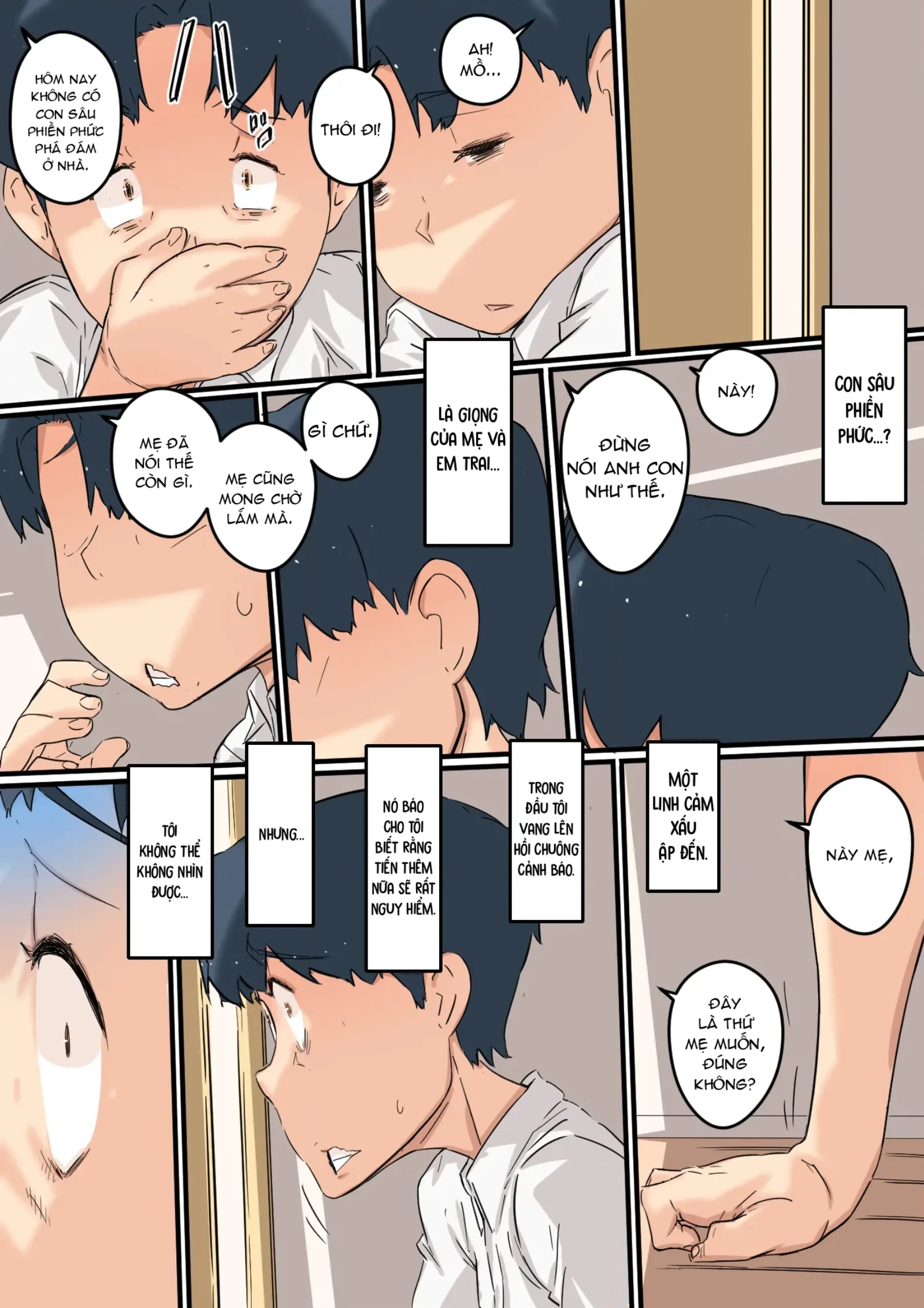 HentaiVN.net - Ảnh 22 - Haha wa Otouto to Yatte iru - Oneshot