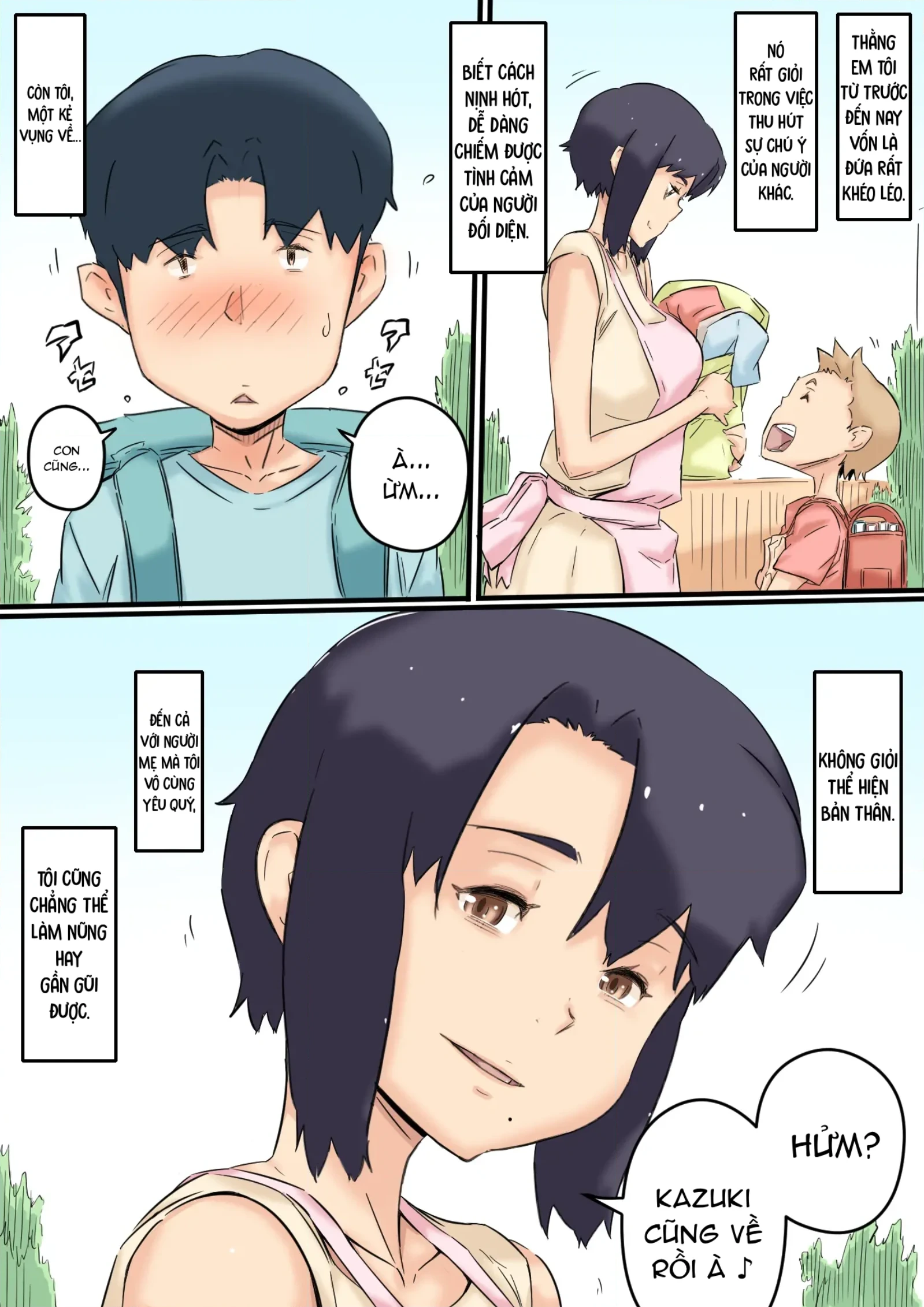HentaiVN.net - Ảnh 3 - Haha wa Otouto to Yatte iru - Oneshot
