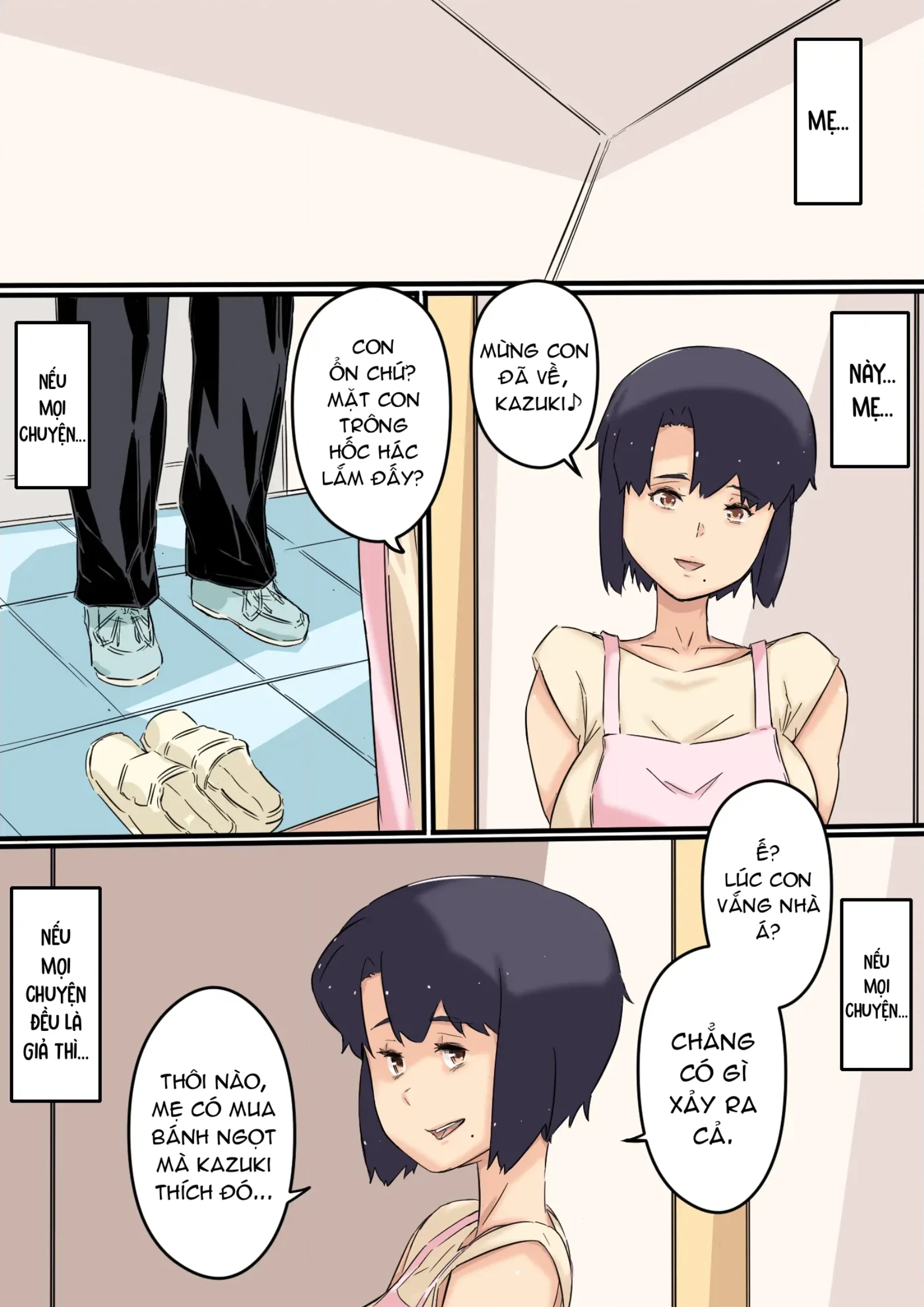 HentaiVN.net - Ảnh 31 - Haha wa Otouto to Yatte iru - Oneshot