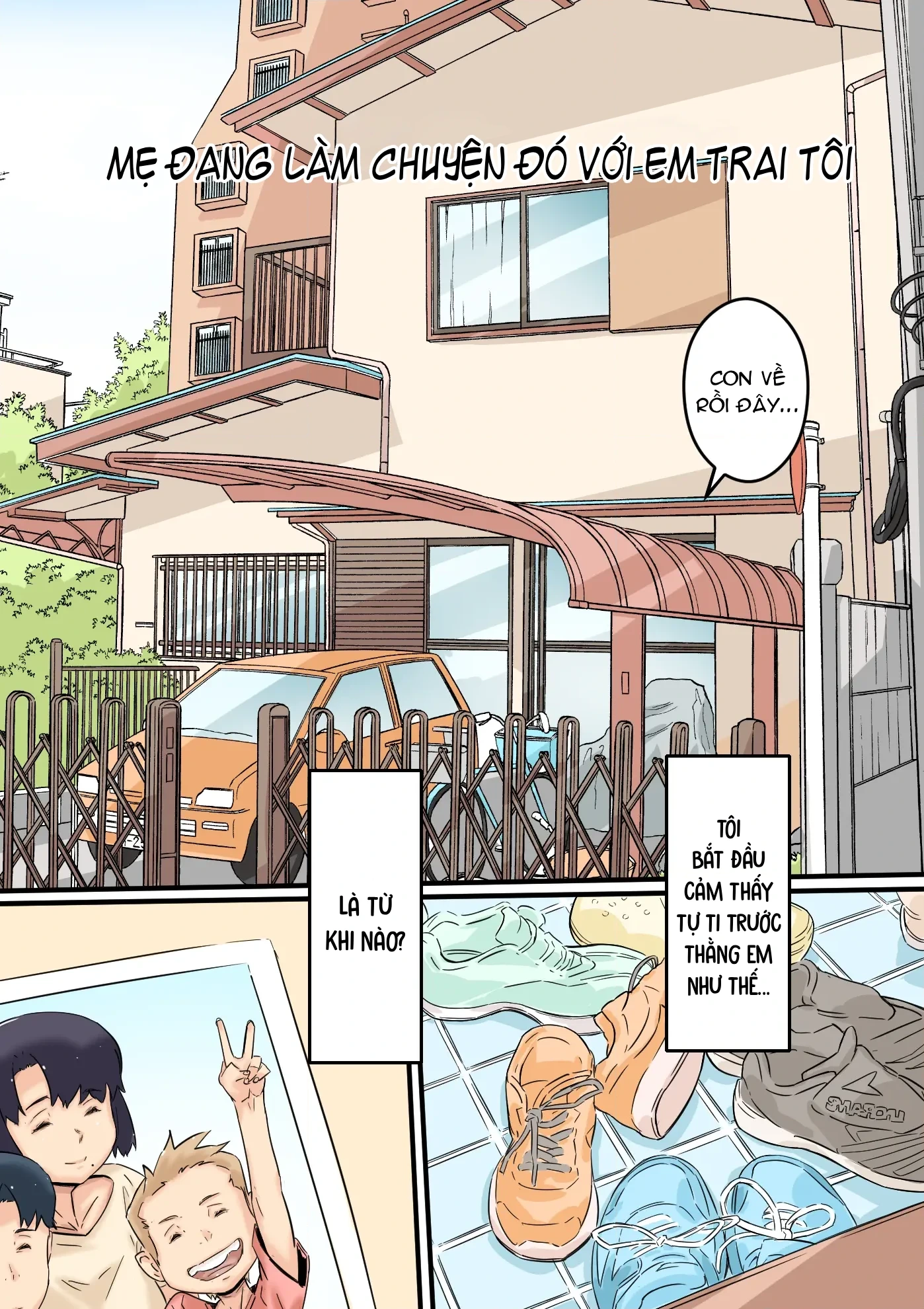 HentaiVN.net - Ảnh 4 - Haha wa Otouto to Yatte iru - Oneshot