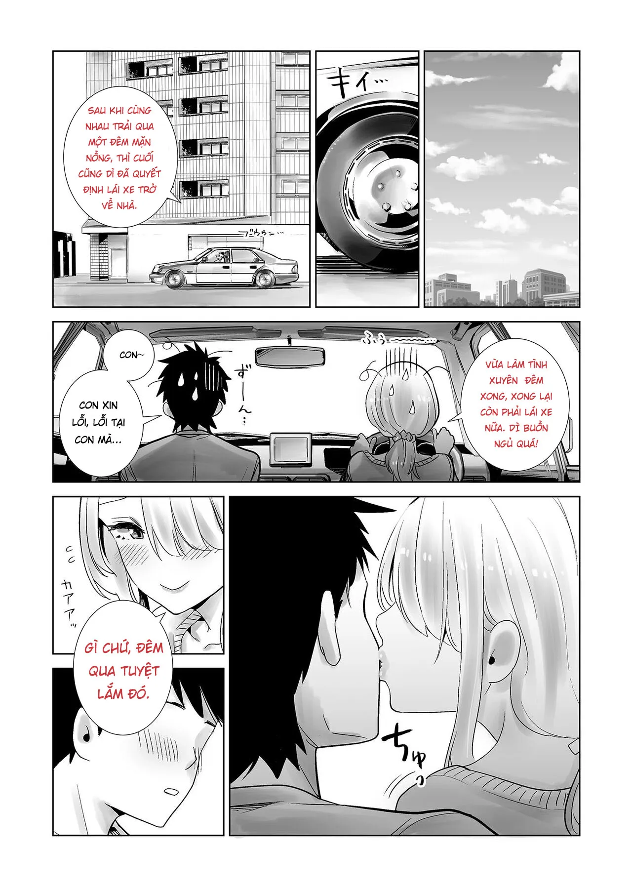HentaiVN.net - Ảnh 62 - Tôi bulul mẹ thằng bạn vào sáng mùng 1 - Oneshot full