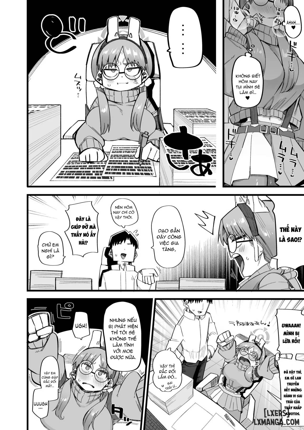 HentaiVN.net - Ảnh 6 - Moe wa Sensei de Hametsu shitai 2 - Oneshotp