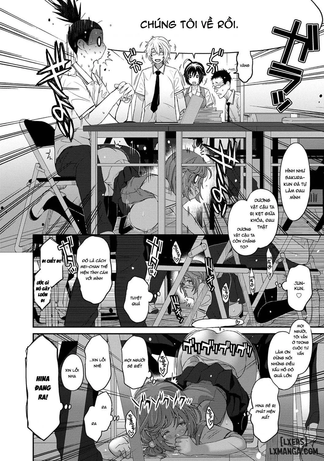HentaiVN.net - Ảnh 19 - Hinamix - Chap 11: Hôn-hôn-tát-tát