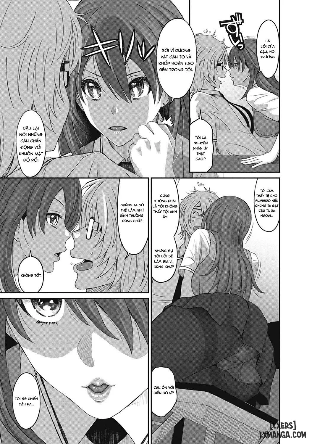 HentaiVN.net - Ảnh 24 - Hinamix - Chap 11: Hôn-hôn-tát-tát