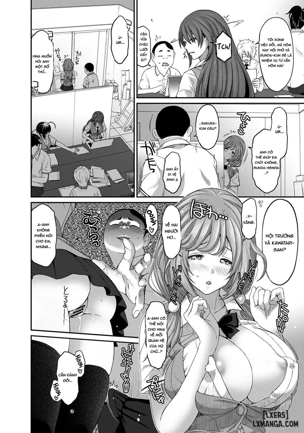 HentaiVN.net - Ảnh 9 - Hinamix - Chap 11: Hôn-hôn-tát-tát