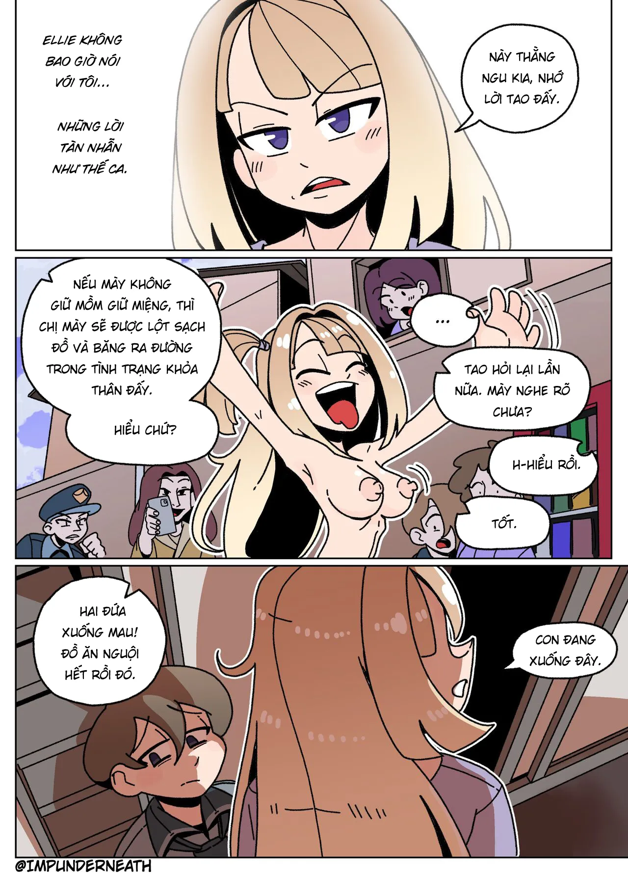 HentaiVN.net - Ảnh 15 - Ellie Skinsuit - Chap 1