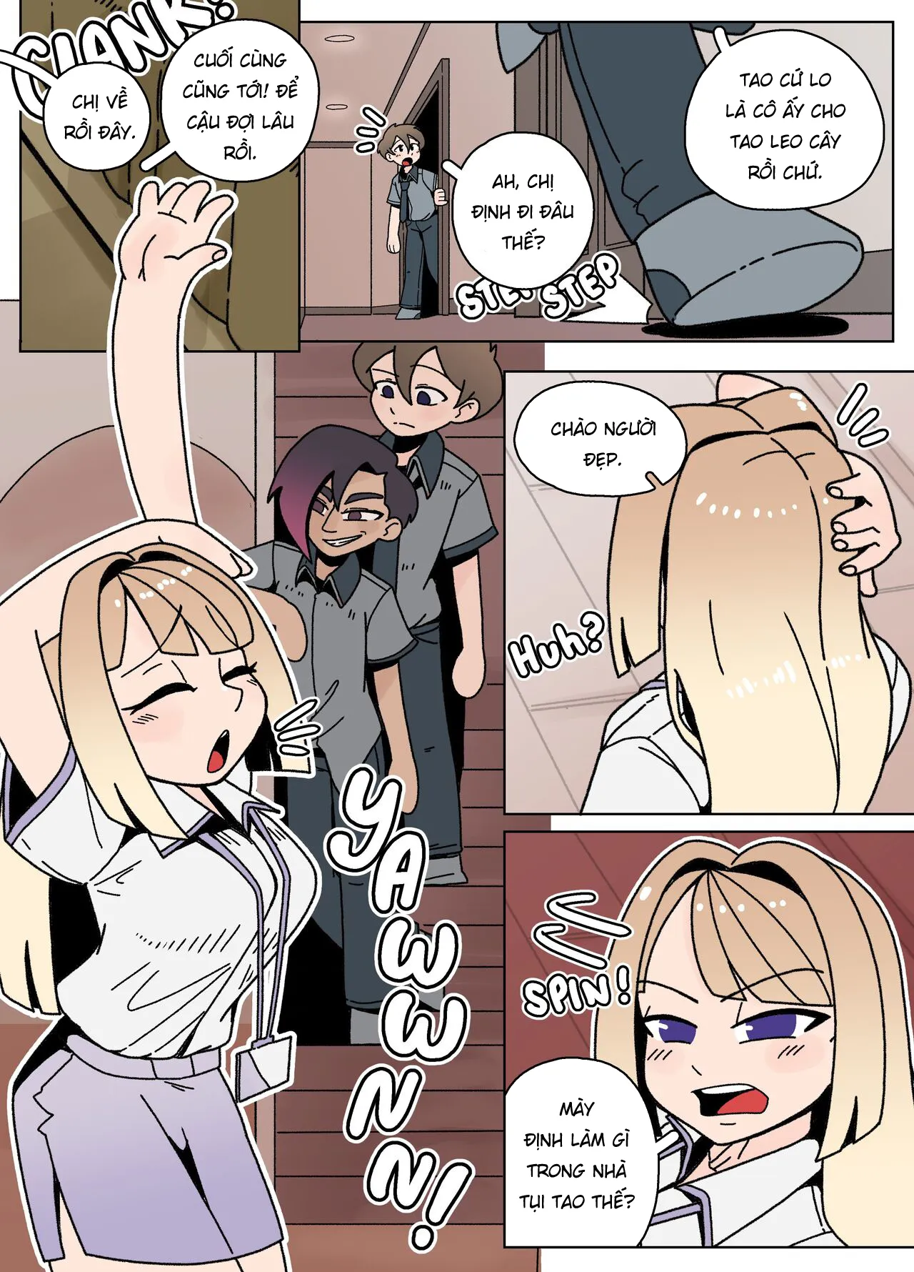 HentaiVN.net - Ảnh 4 - Ellie Skinsuit - Chap 1
