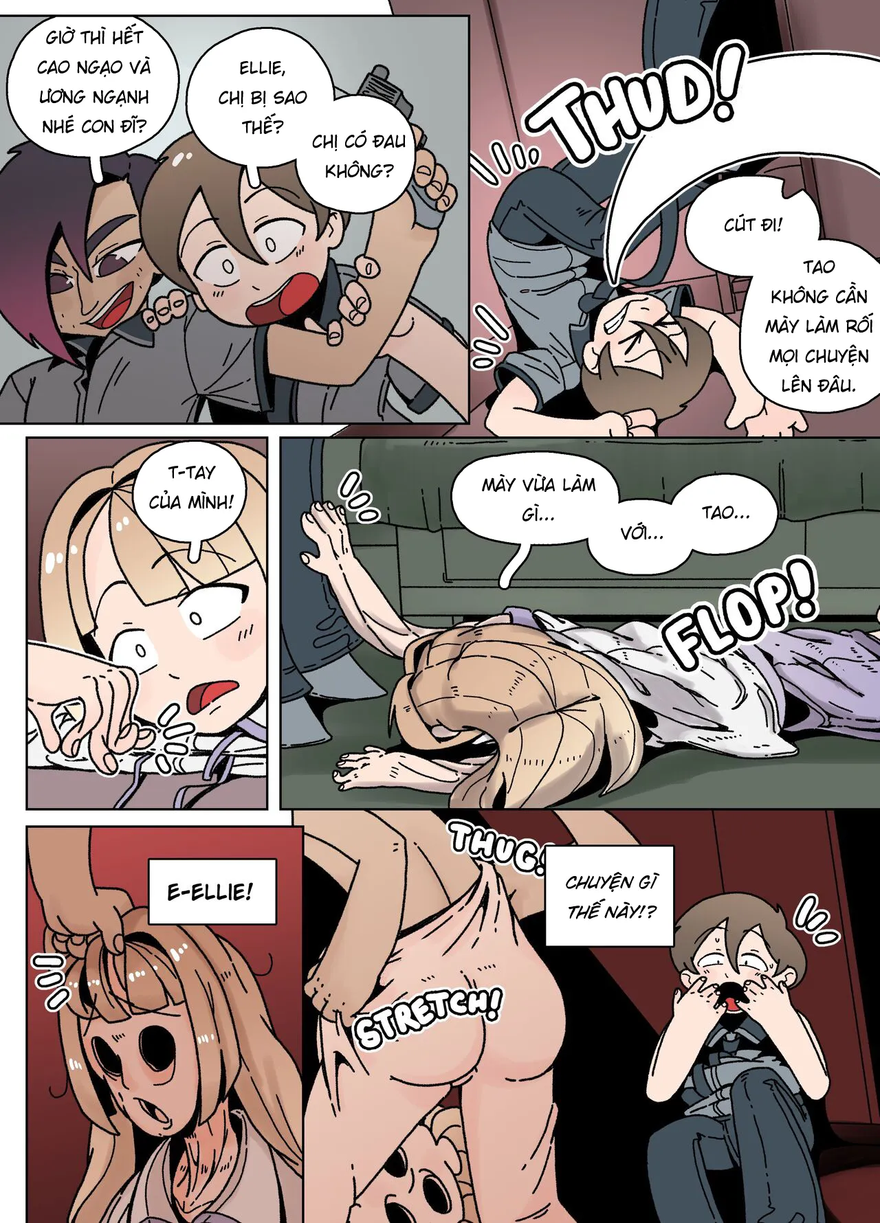 HentaiVN.net - Ảnh 7 - Ellie Skinsuit - Chap 1