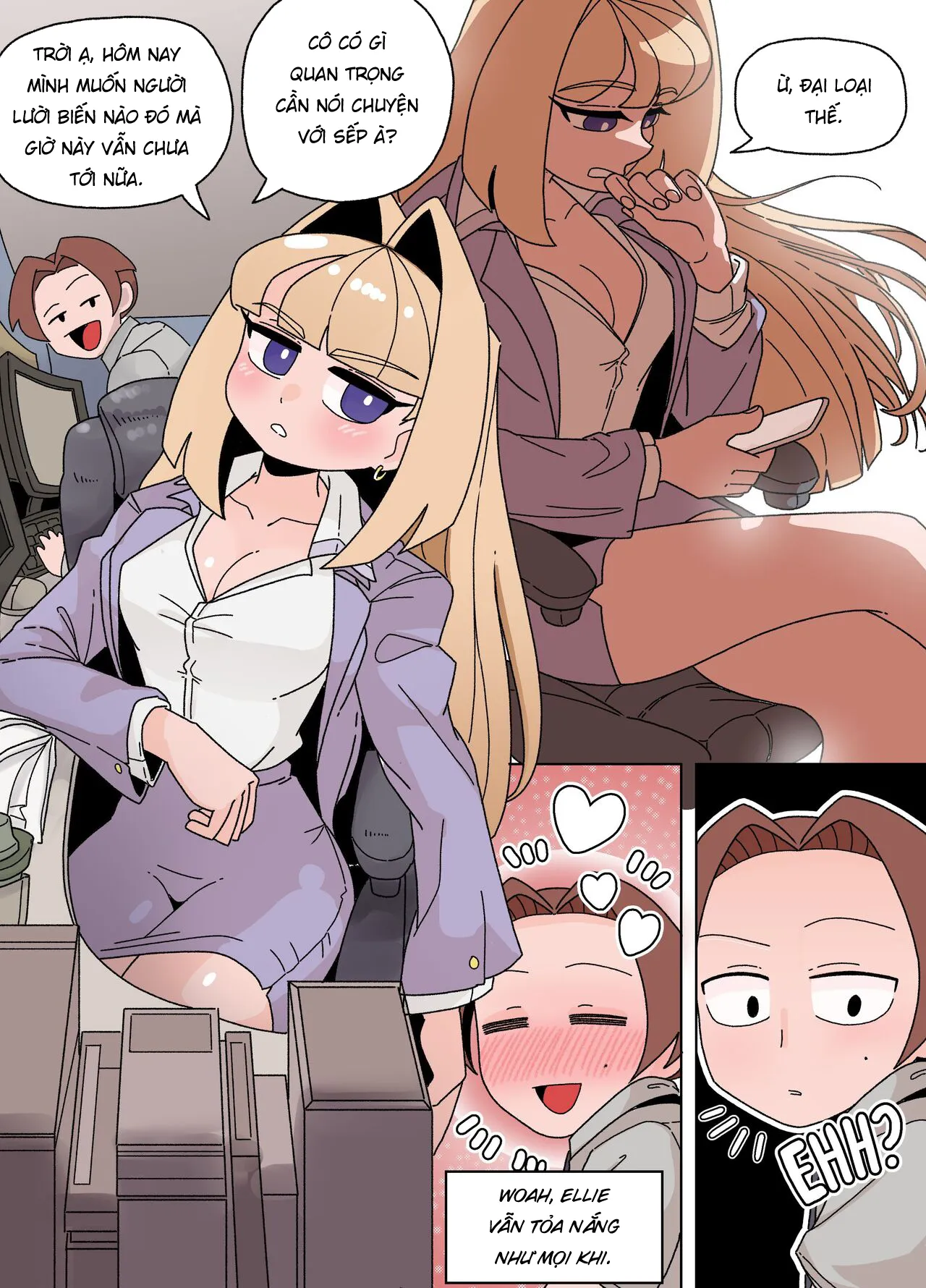 HentaiVN.net - Ảnh 15 - Ellie Skinsuit - Chap 2