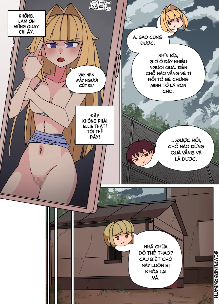 HentaiVN.net - Ảnh 10 - Ellie Skinsuit - Chap 3