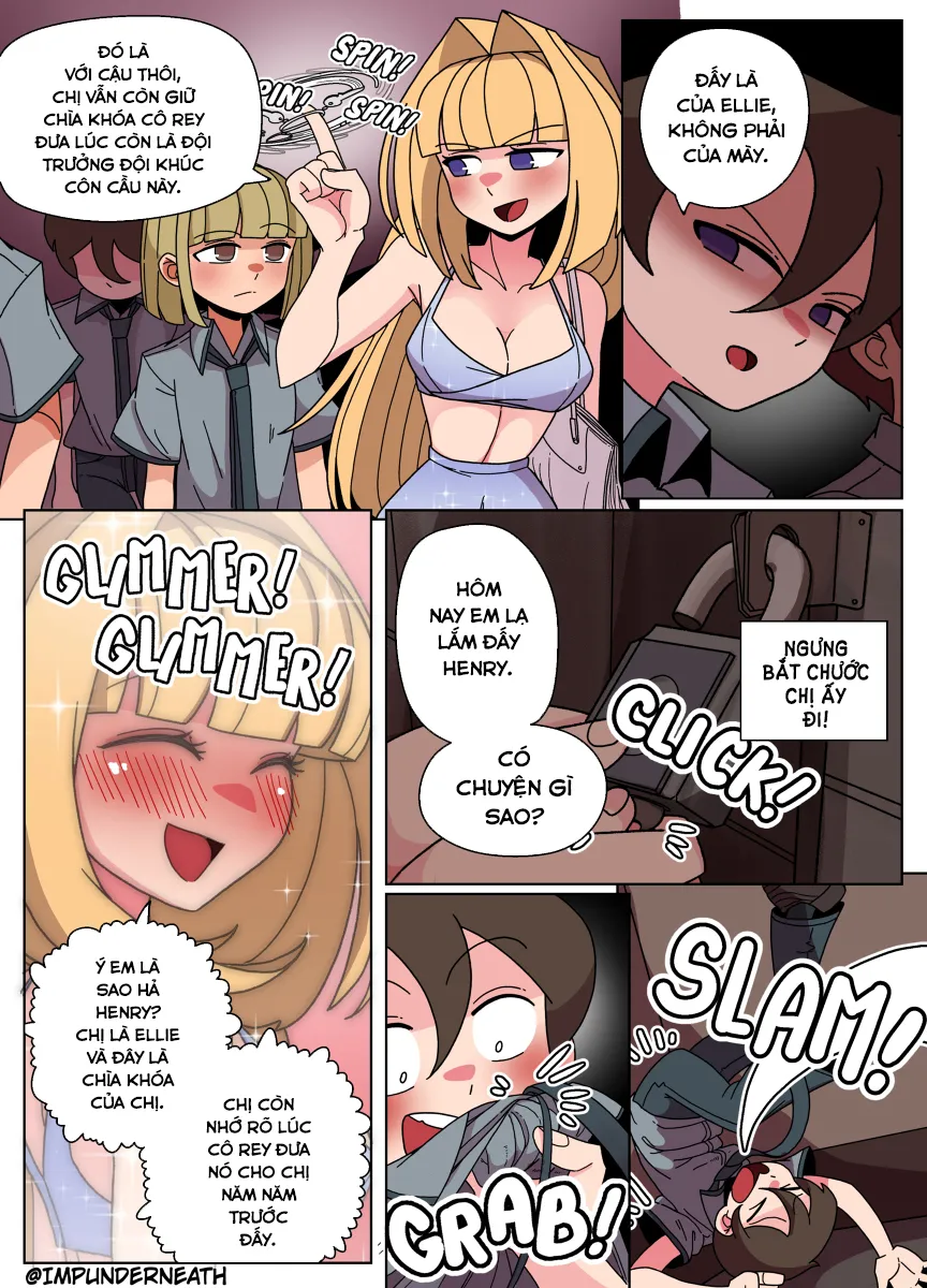 HentaiVN.net - Ảnh 11 - Ellie Skinsuit - Chap 3
