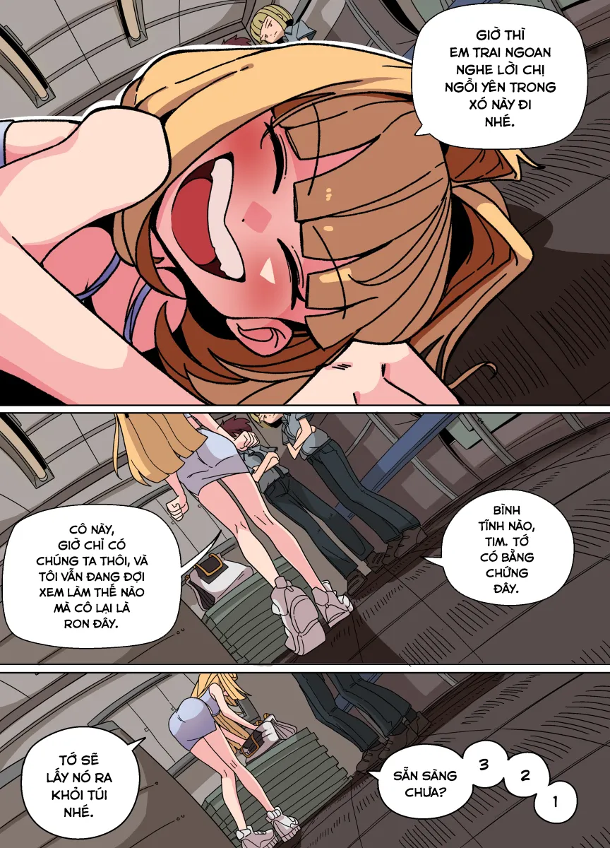 HentaiVN.net - Ảnh 12 - Ellie Skinsuit - Chap 3