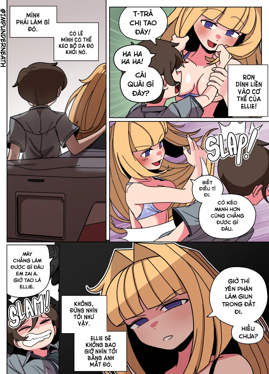 HentaiVN.net - Ảnh 8 - Ellie Skinsuit - Chap 3