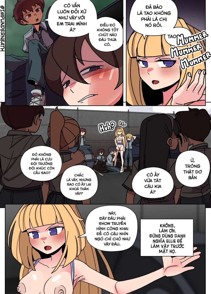 HentaiVN.net - Ảnh 9 - Ellie Skinsuit - Chap 3