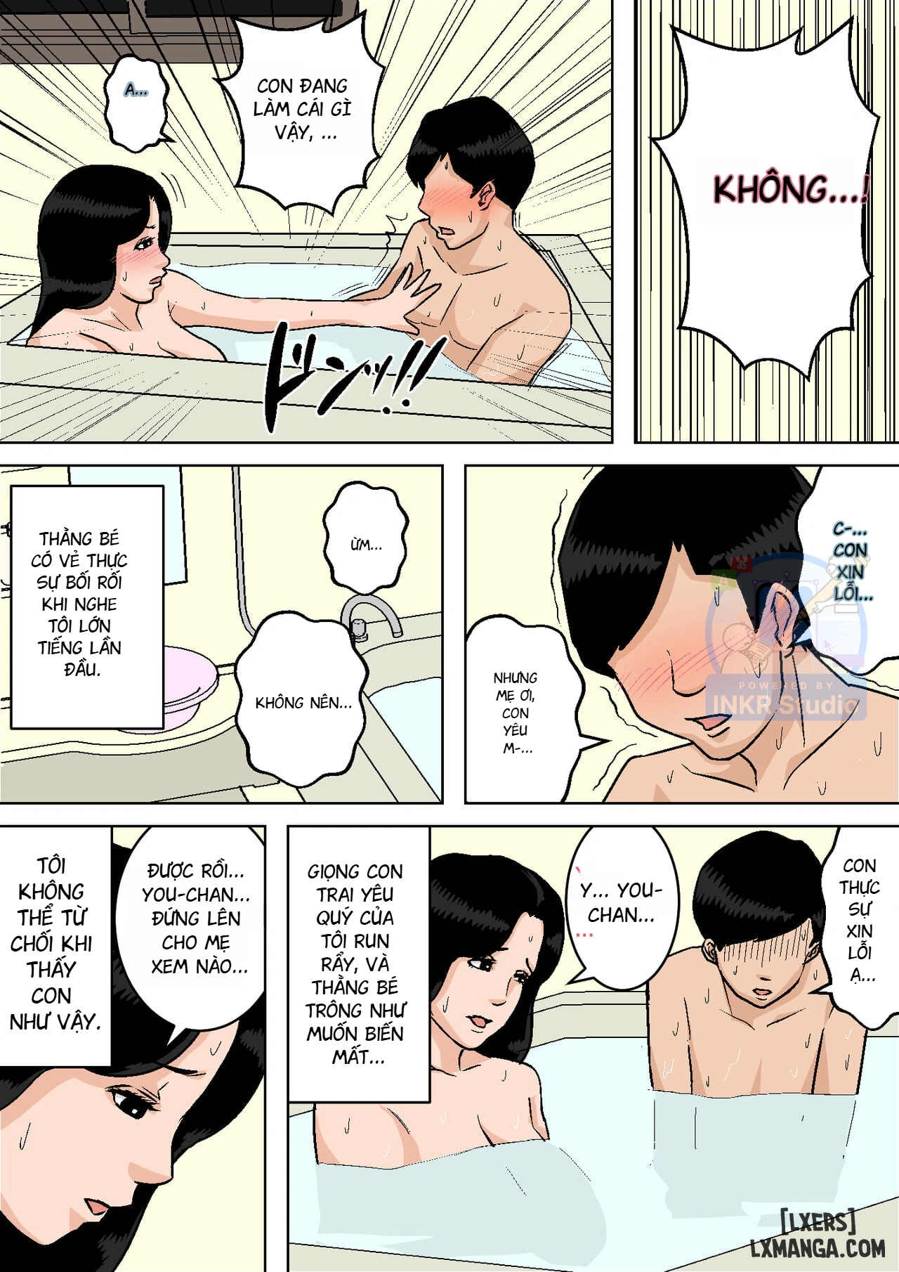 HentaiVN.net - Ảnh 27 - Mom's Tits Are All Mine To Grope!~I'll get you off if you need it~ - Chap 1