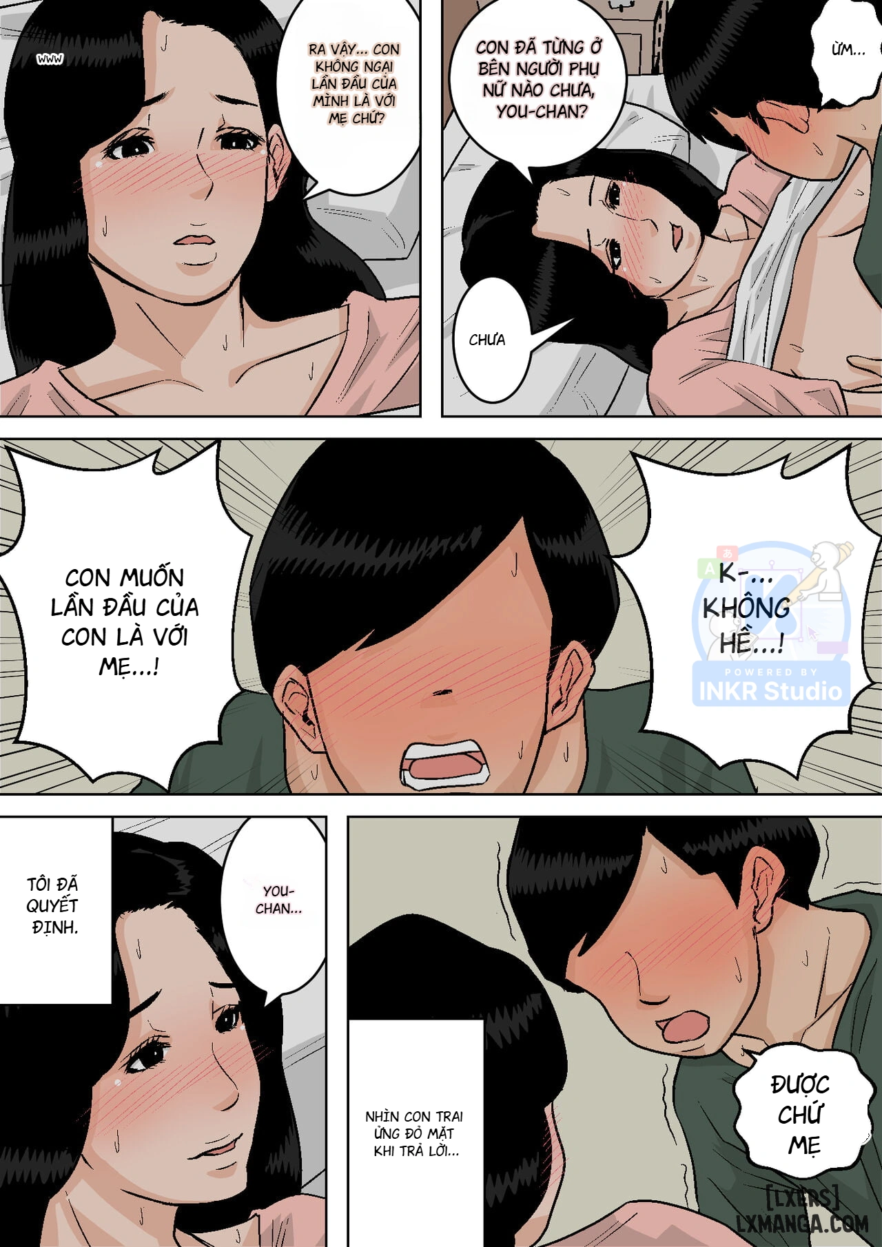 HentaiVN.net - Ảnh 41 - Mom's Tits Are All Mine To Grope!~I'll get you off if you need it~ - Chap 1