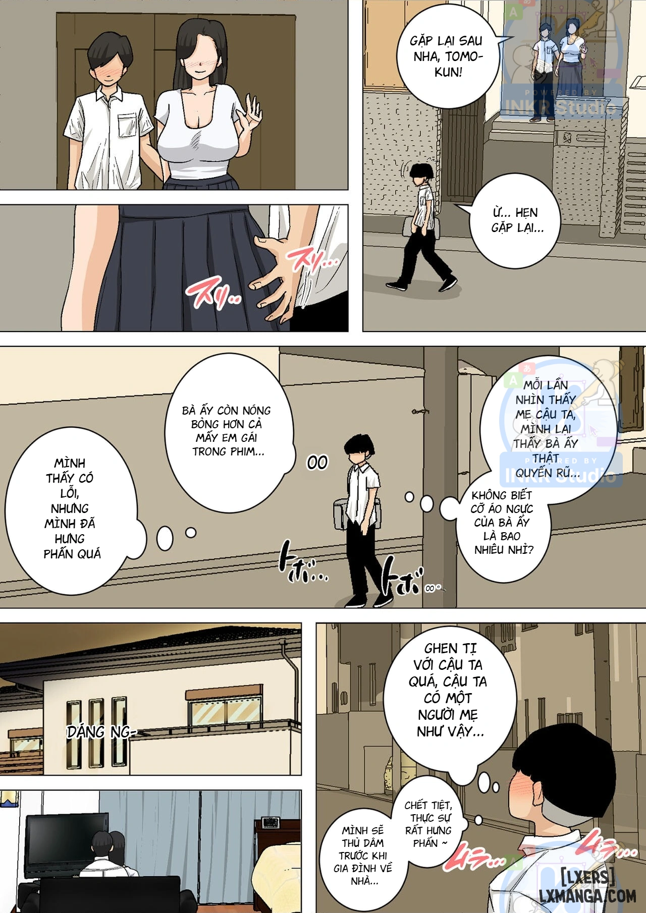 HentaiVN.net - Ảnh 8 - Mom's Tits Are All Mine To Grope!~I'll get you off if you need it~ - Chap 2