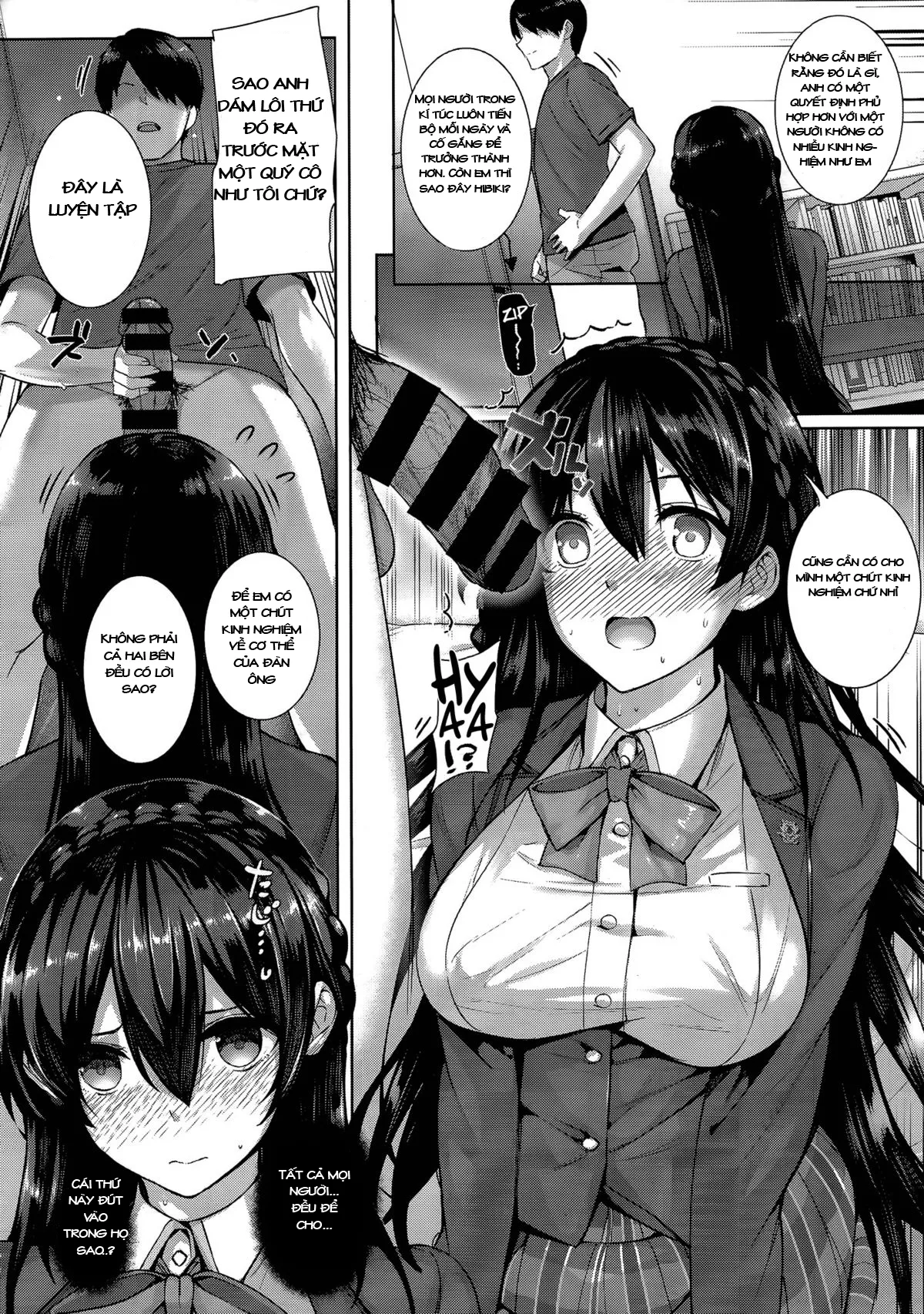 HentaiVN.net - Ảnh 14 - Angel Academy - Angel Academy- Shiramine Hibiki No Ryoukan Nisshi (Chap 1)