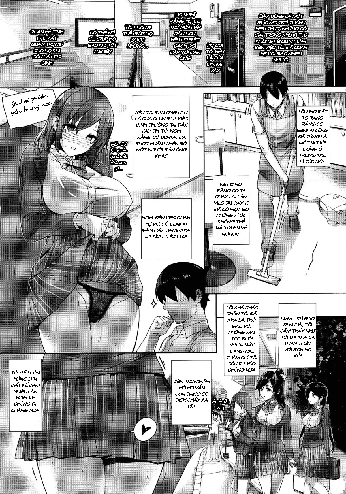HentaiVN.net - Ảnh 4 - Angel Academy - Angel Academy- Shiramine Hibiki No Ryoukan Nisshi (Chap 1)