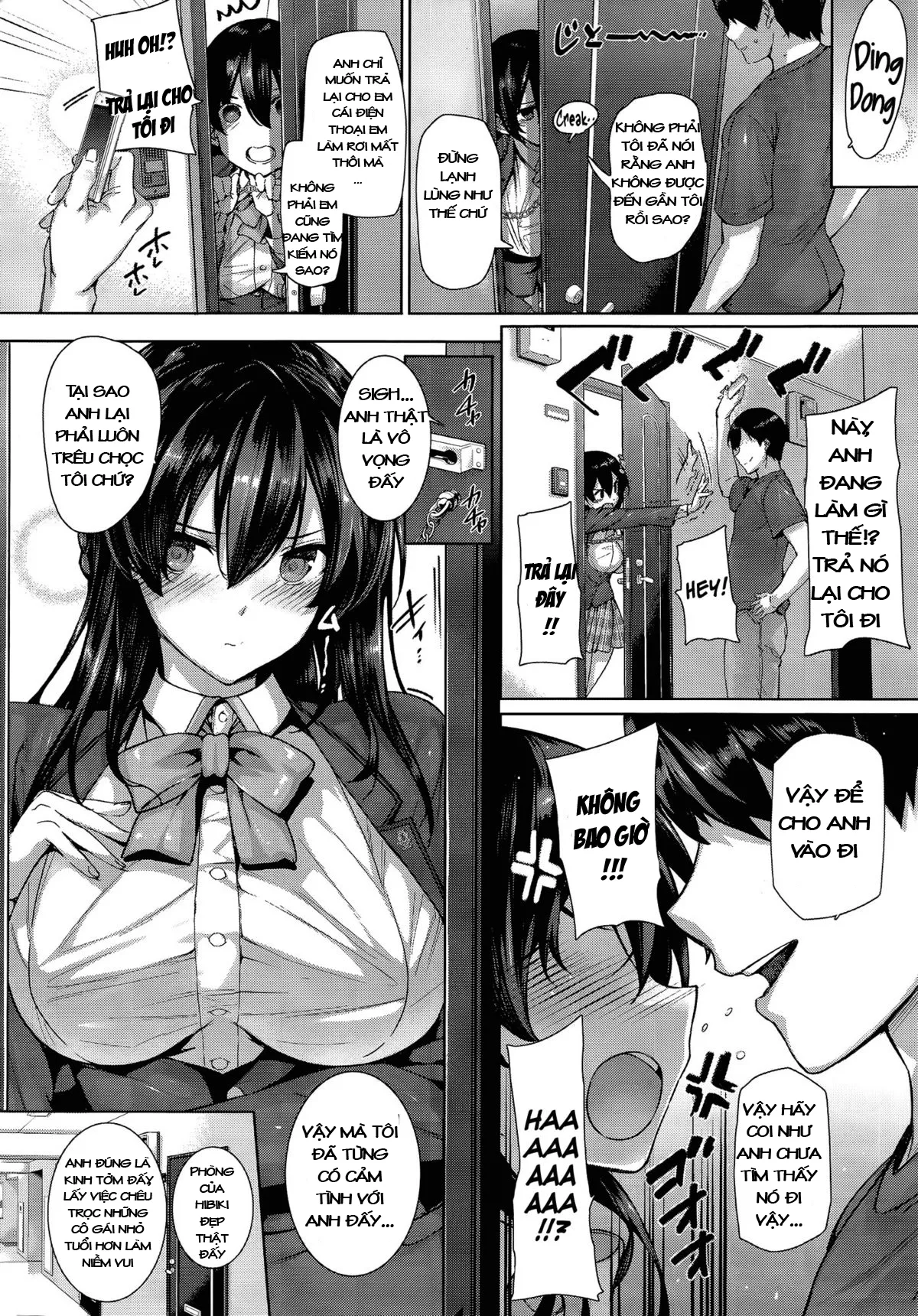 HentaiVN.net - Ảnh 9 - Angel Academy - Angel Academy- Shiramine Hibiki No Ryoukan Nisshi (Chap 1)