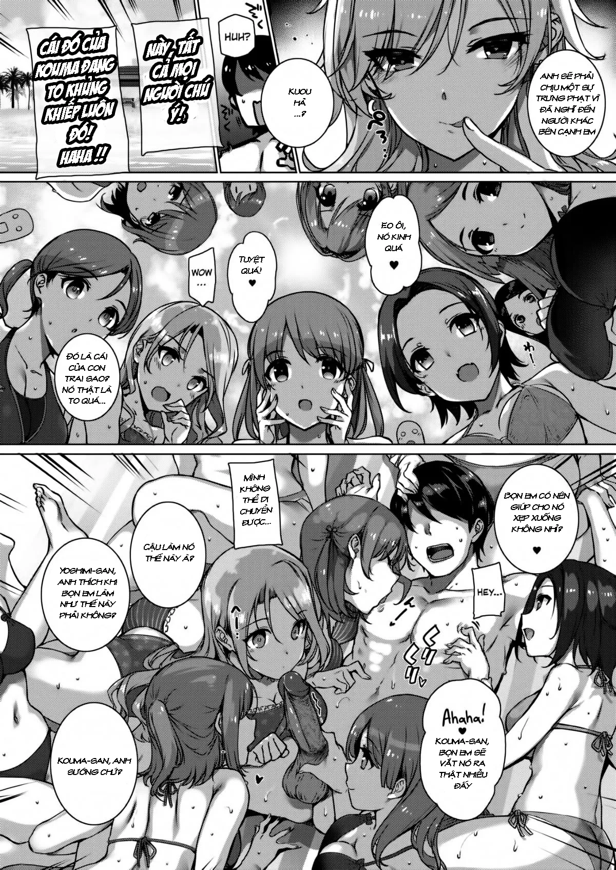 HentaiVN.net - Ảnh 13 - Angel Academy - Angel Academy- Beach Fuck Lessons ( Uncensored)