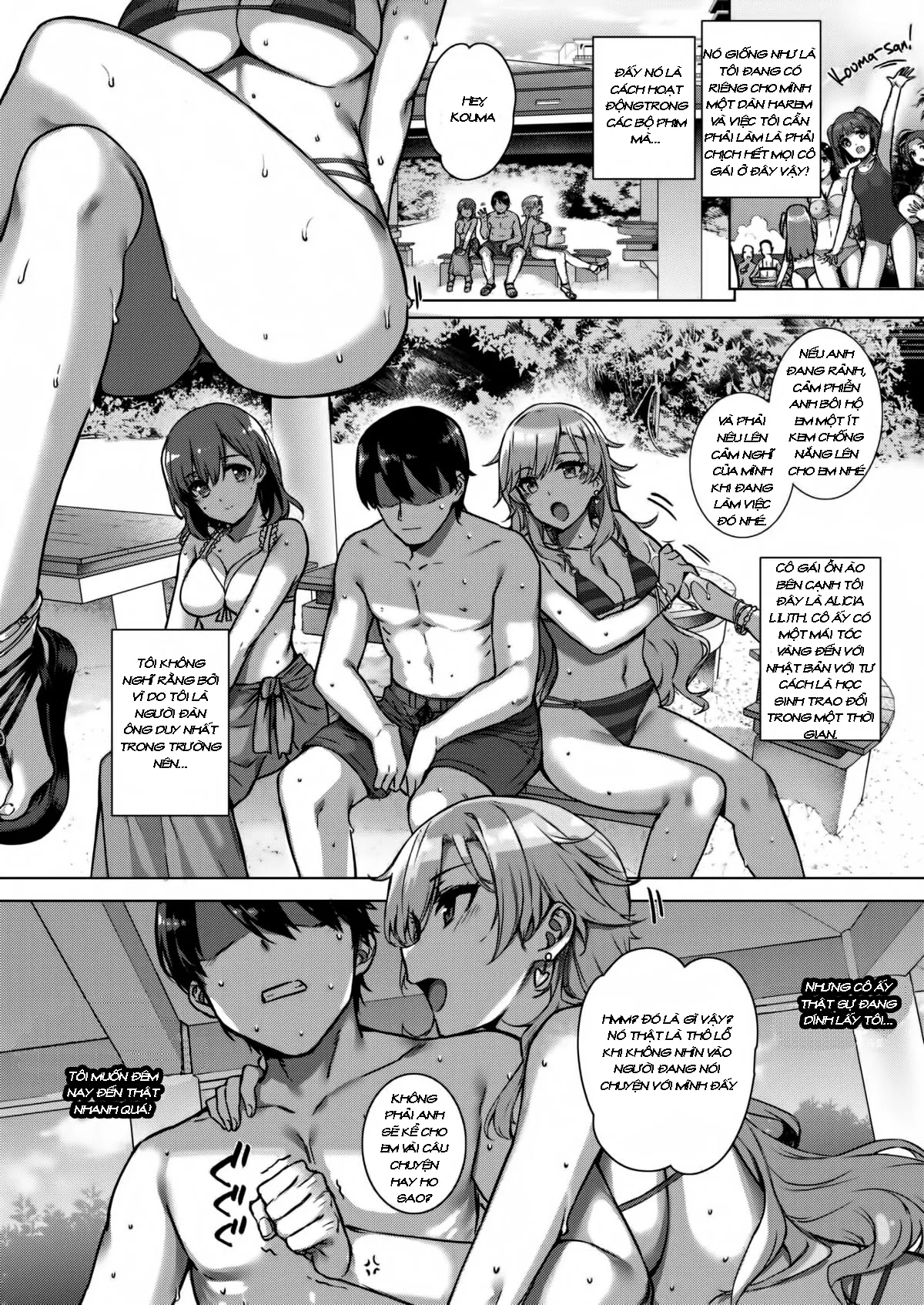 HentaiVN.net - Ảnh 4 - Angel Academy - Angel Academy- Beach Fuck Lessons ( Uncensored)