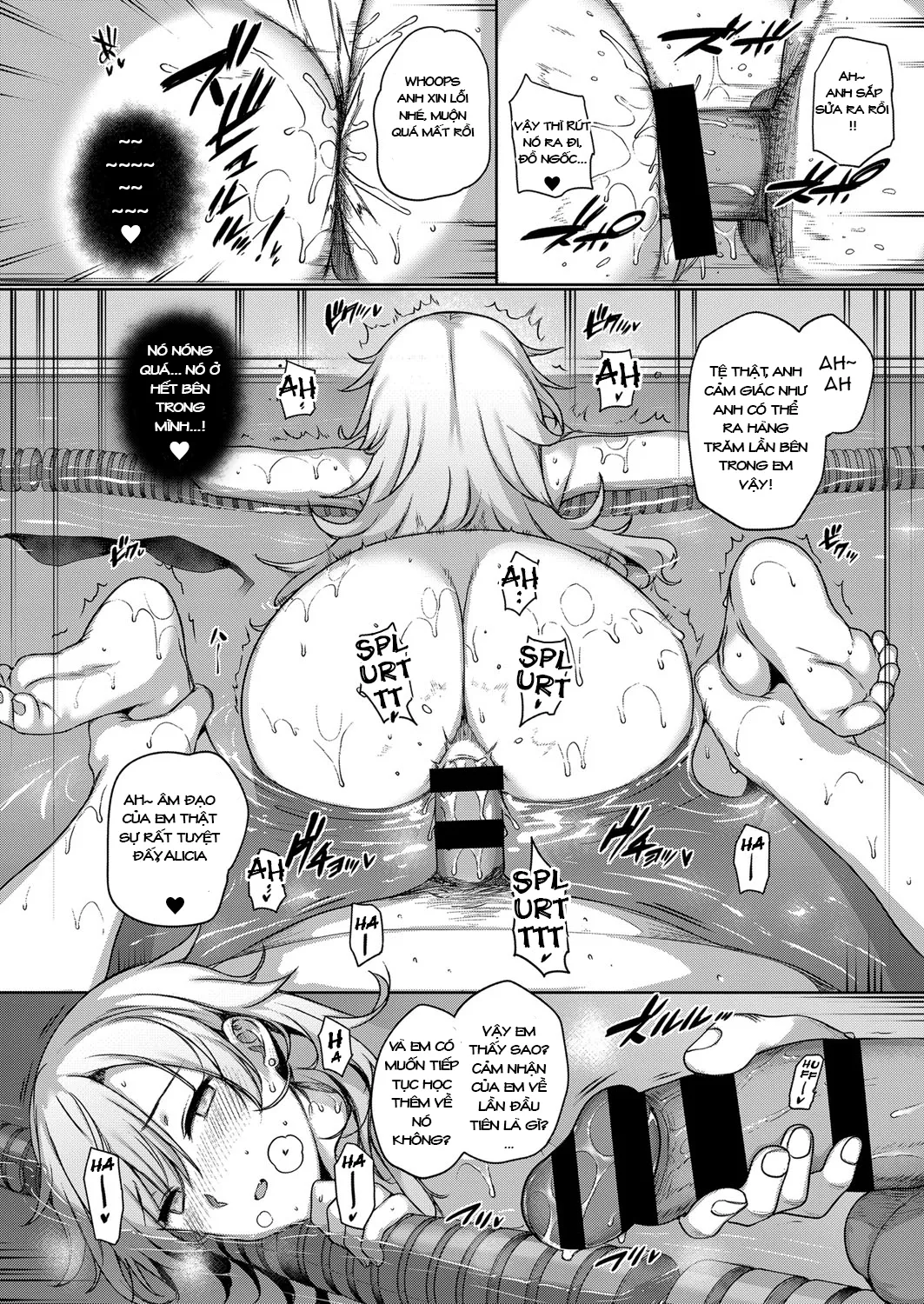 HentaiVN.net - Ảnh 30 - Angel Academy - Angel Academy- Amatsuka Gakuen no Seikan Hoshuu