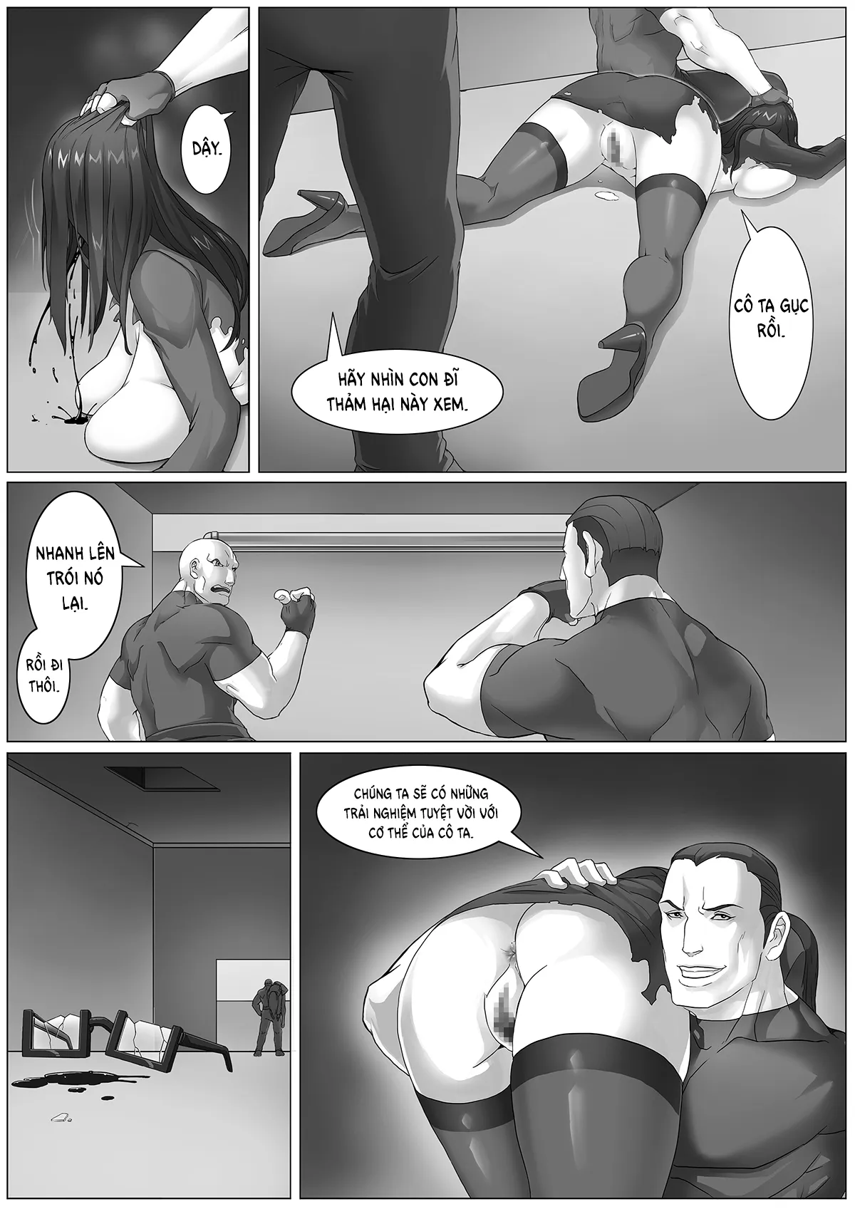 HentaiVN.net - Ảnh 21 - Thuốc kích dục [MILF Inspector ~Sandbag Meat Toilet, Jukujo Sousakan ~Sandbag Nikubenki~] - Oneshot