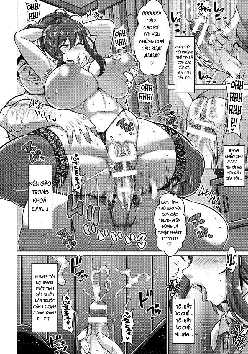 HentaiVN.net - Ảnh 11 - Mama wa Dosukebe Ooya-san [Mama is a Slutty Landlady] - Oneshot