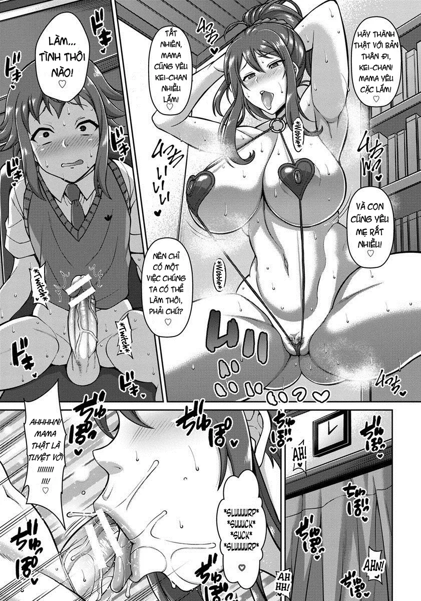 HentaiVN.net - Ảnh 20 - Mama wa Dosukebe Ooya-san [Mama is a Slutty Landlady] - Oneshot