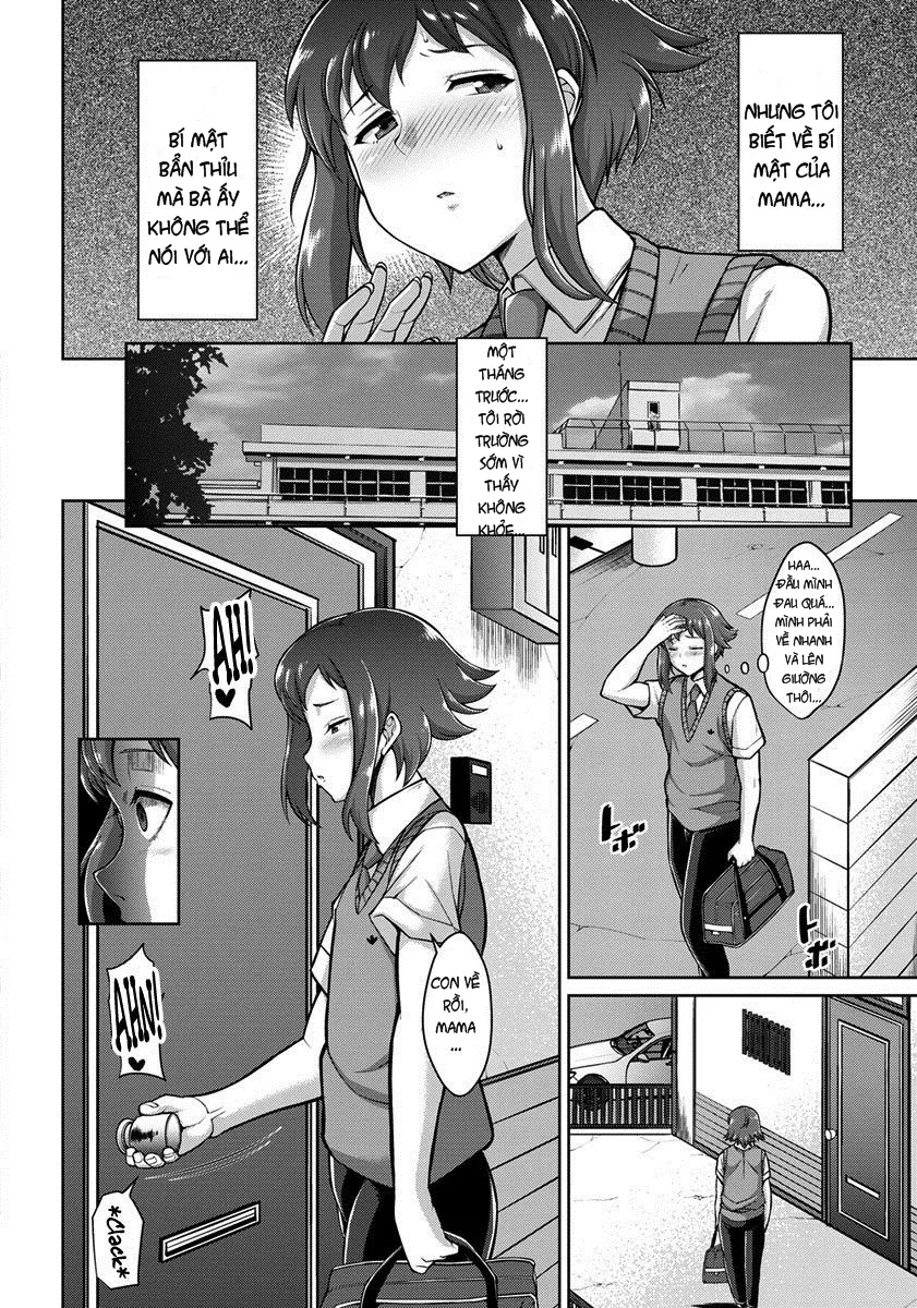 HentaiVN.net - Ảnh 7 - Mama wa Dosukebe Ooya-san [Mama is a Slutty Landlady] - Oneshot