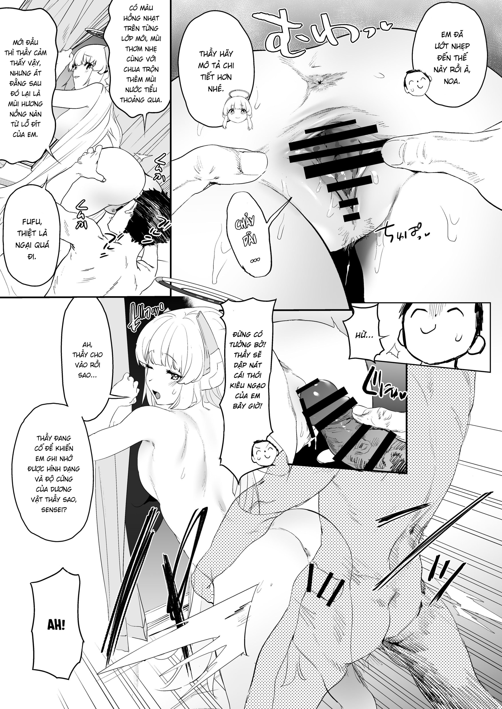 HentaiVN.net - Ảnh 13 - Ushio Noa và tài liệu báo cáo về số lần xuất tinh của SENSEI! (Tôi bị Noa vắt khô dái!) - Noa vắt khô dái