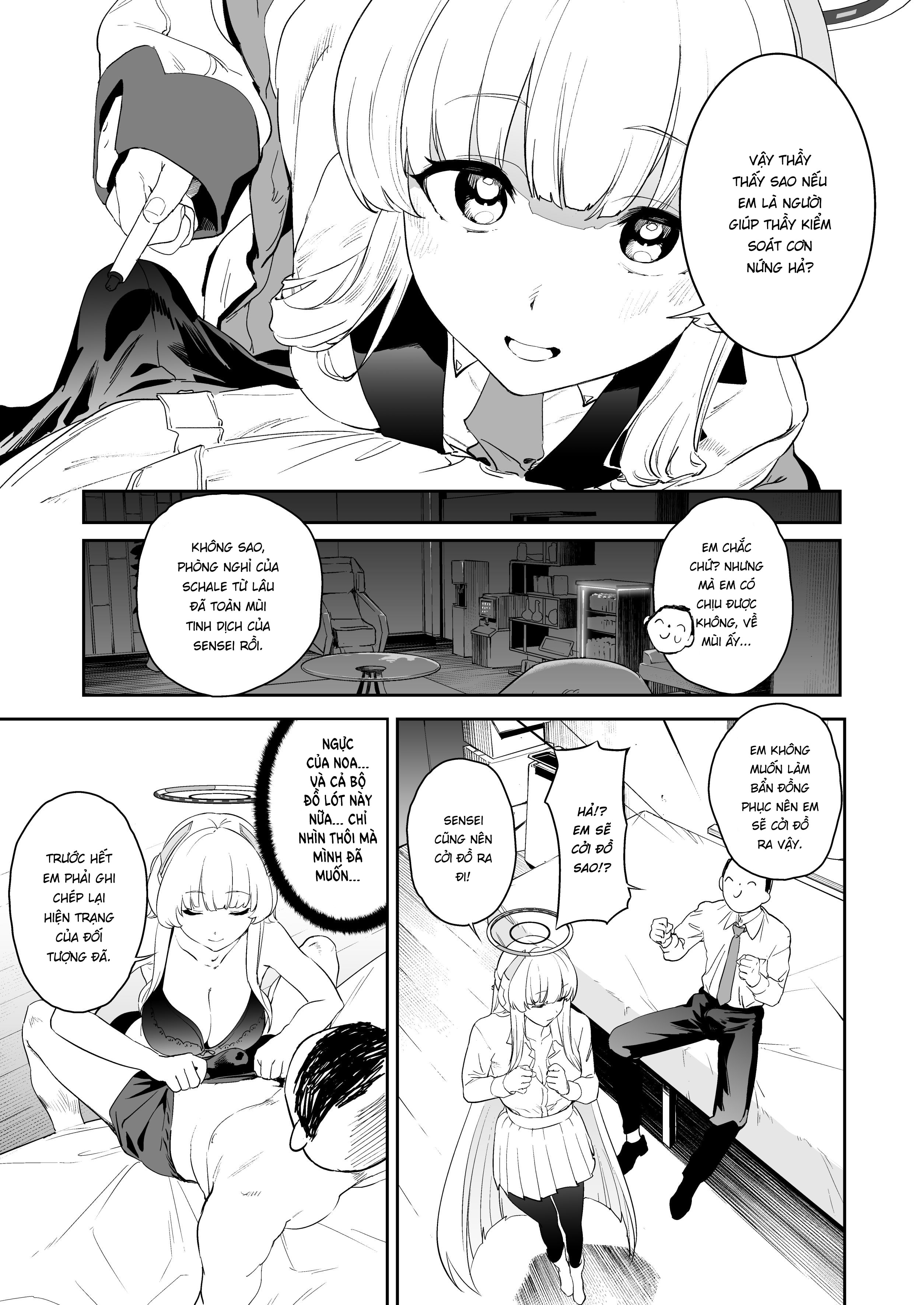 HentaiVN.net - Ảnh 7 - Ushio Noa và tài liệu báo cáo về số lần xuất tinh của SENSEI! (Tôi bị Noa vắt khô dái!) - Noa vắt khô dái