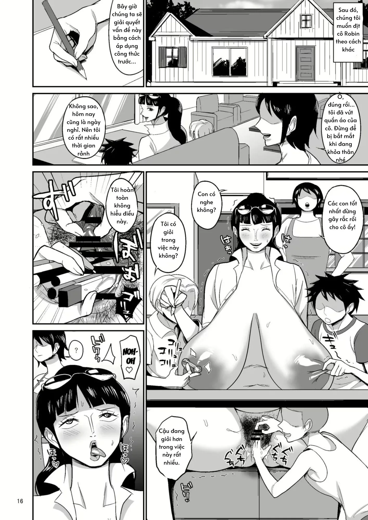 HentaiVN.net - Ảnh 14 - Phát hiện bí mật của nhà khảo cổ Nico Robin dâm đãng - Oneshot