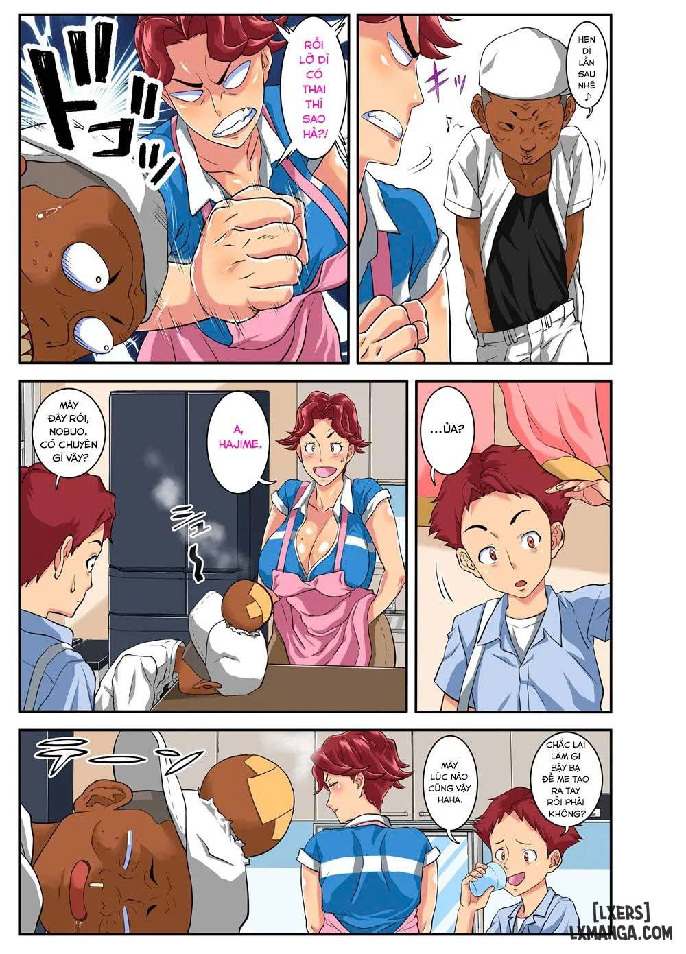 HentaiVN.net - Ảnh 15 - Yoku Genkotsu o Omimai Suru Kusogaki no Chinko ga Otto de wa Toutei Todokanai Oku made Tsuitekite "Choushi ni Norunja Nai yo!" to Iinagara mo Asedaku Koubi ni Ochiru Kimottama Kaa-chan! - Oneshot