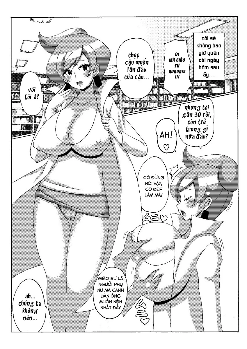 HentaiVN.net - Ảnh 7 - Tuyển Tập Pokemon - Chap 1: Araragi Hakase no Hon | Dr. Araragis Book ( mở đầu )