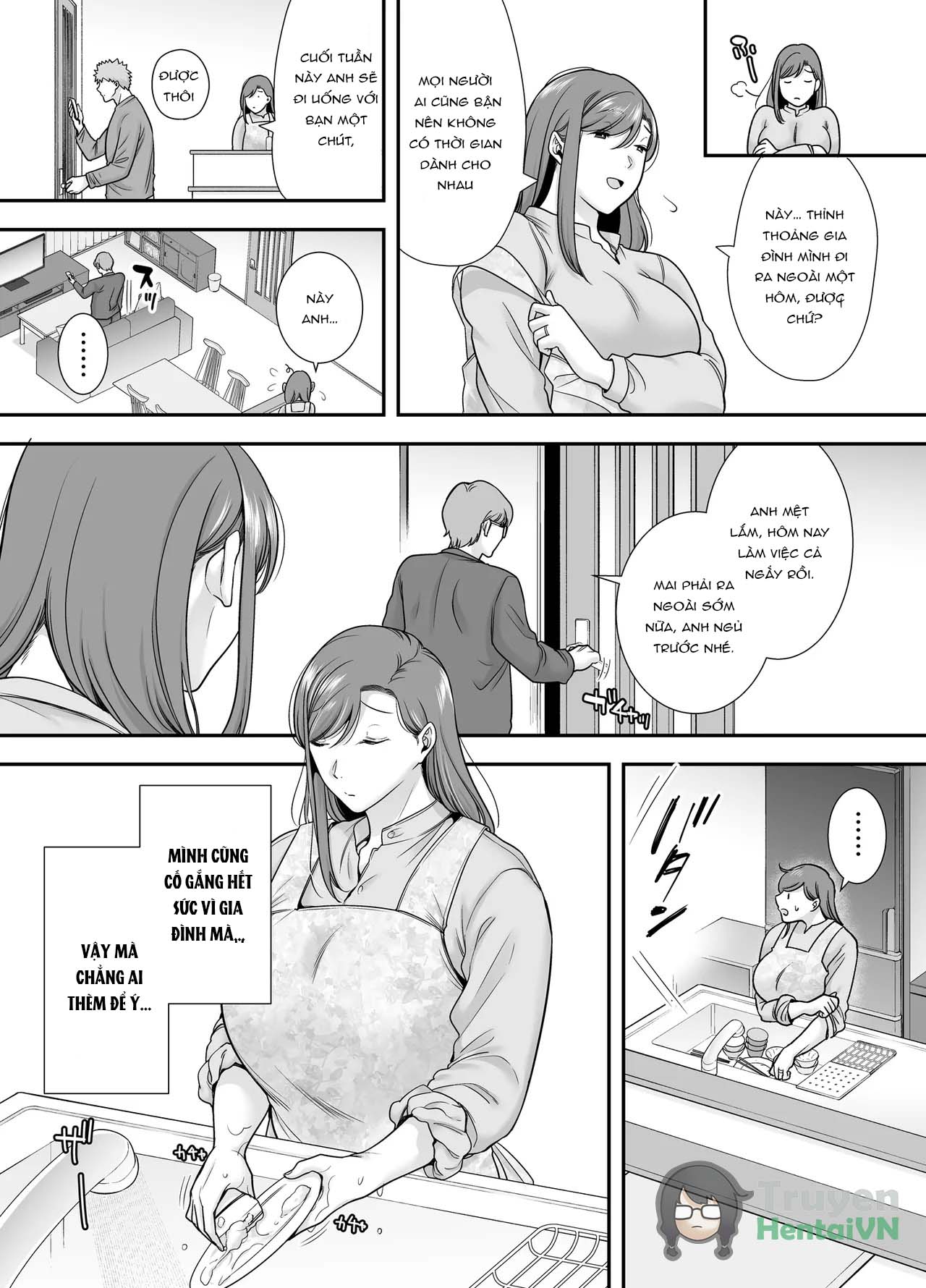 HentaiVN.net - Ảnh 11 - Mariko và tôi ~ Ngoại tình với một người phụ nữ đã có chồng ở công việc bán thời gian~ - Oneshot