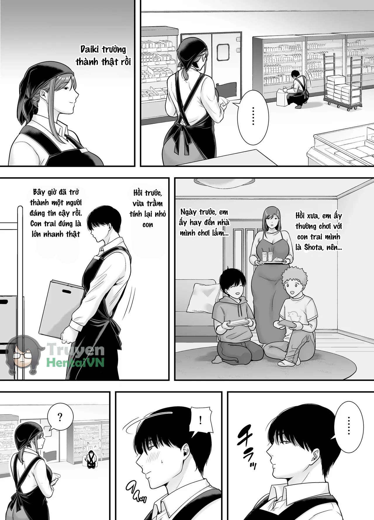 HentaiVN.net - Ảnh 5 - Mariko và tôi ~ Ngoại tình với một người phụ nữ đã có chồng ở công việc bán thời gian~ - Oneshot