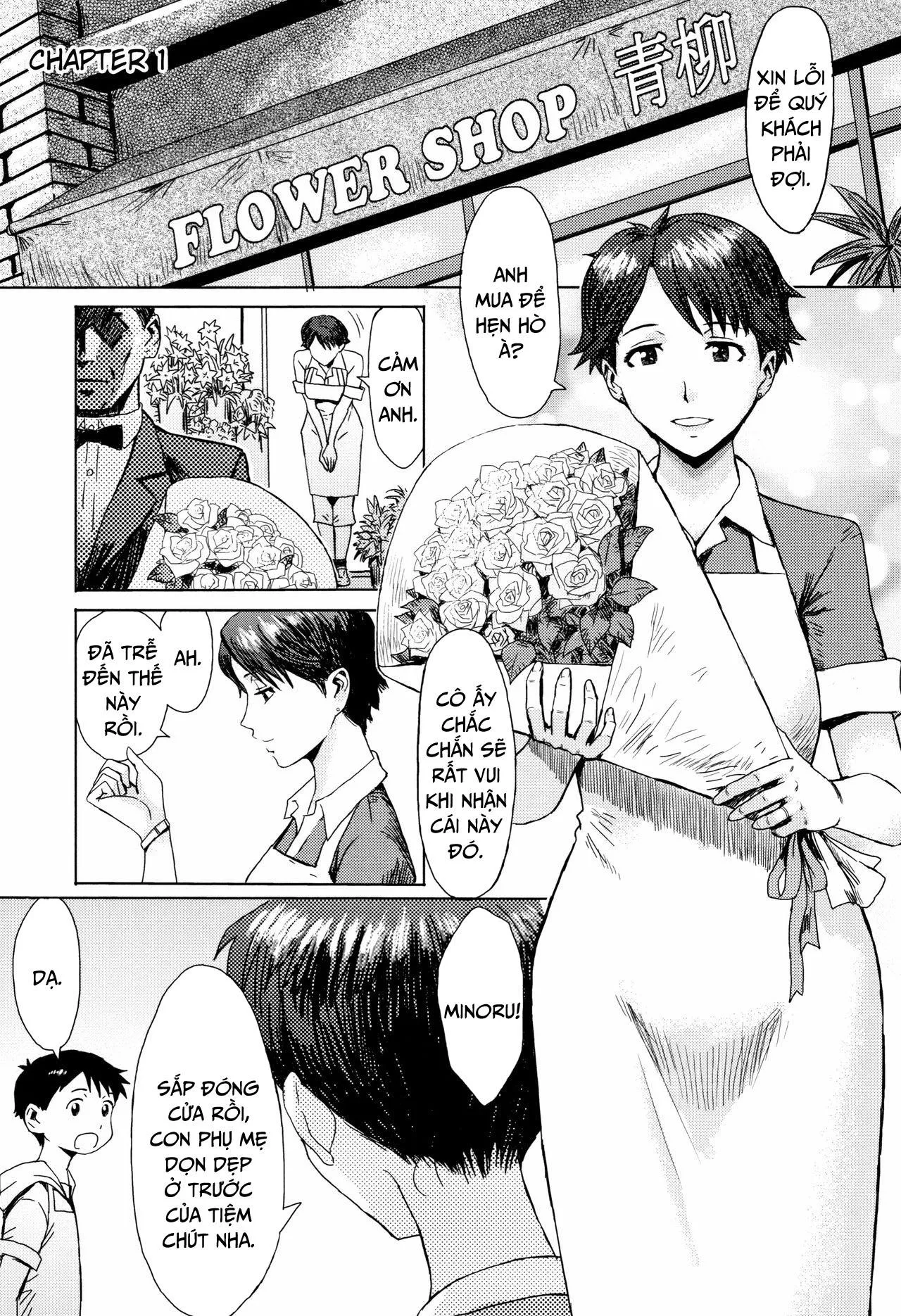 HentaiVN.net - Ảnh 3 - Aoi Kajitsu to Shiroi Hada - Chap 1