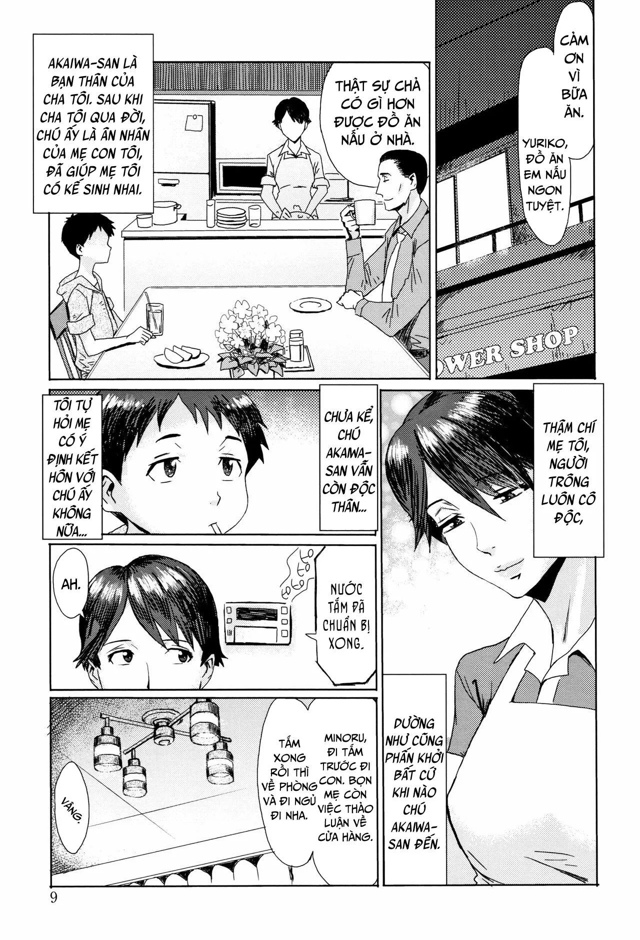 HentaiVN.net - Ảnh 5 - Aoi Kajitsu to Shiroi Hada - Chap 1
