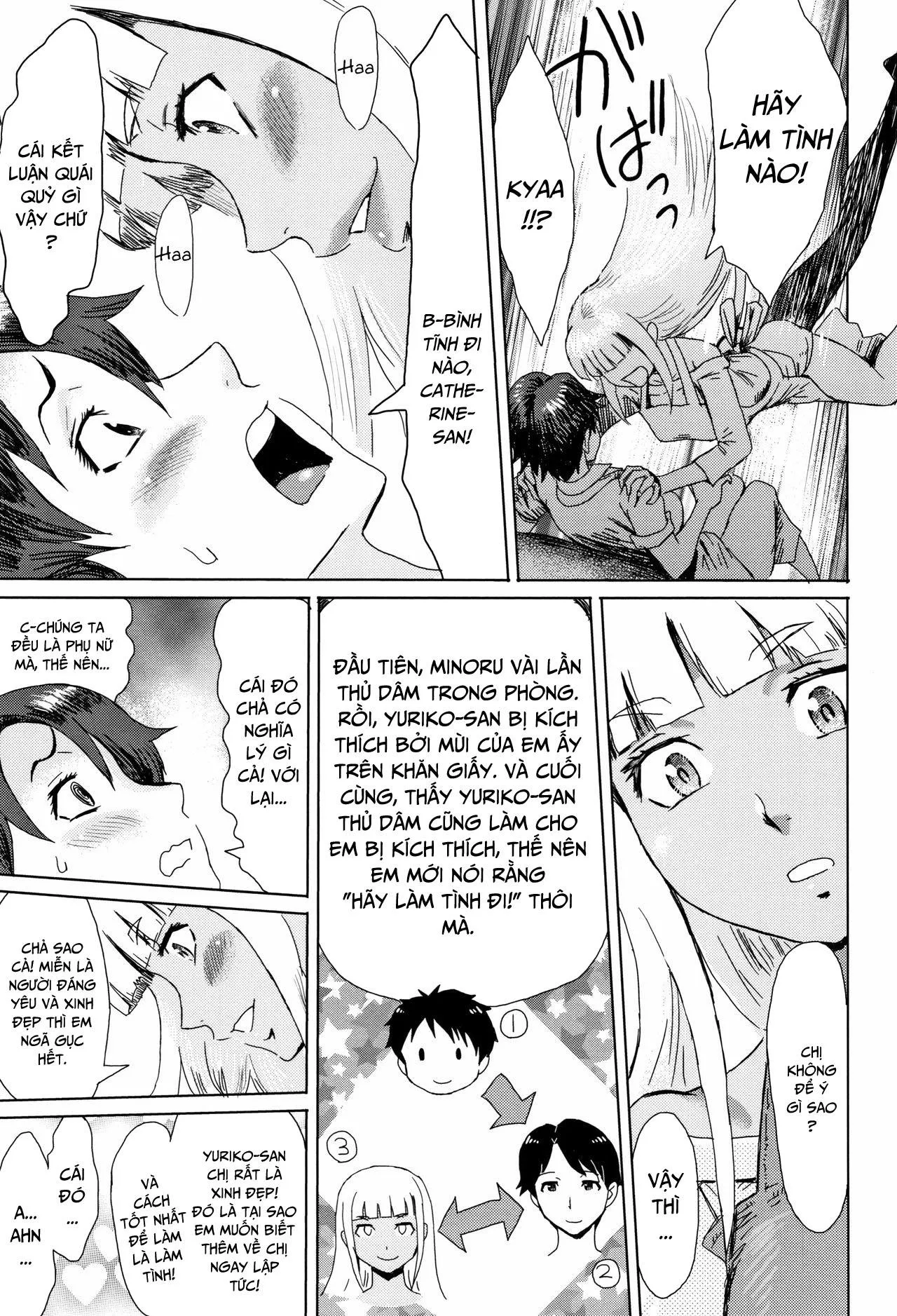 HentaiVN.net - Ảnh 5 - Aoi Kajitsu to Shiroi Hada - Chap 2