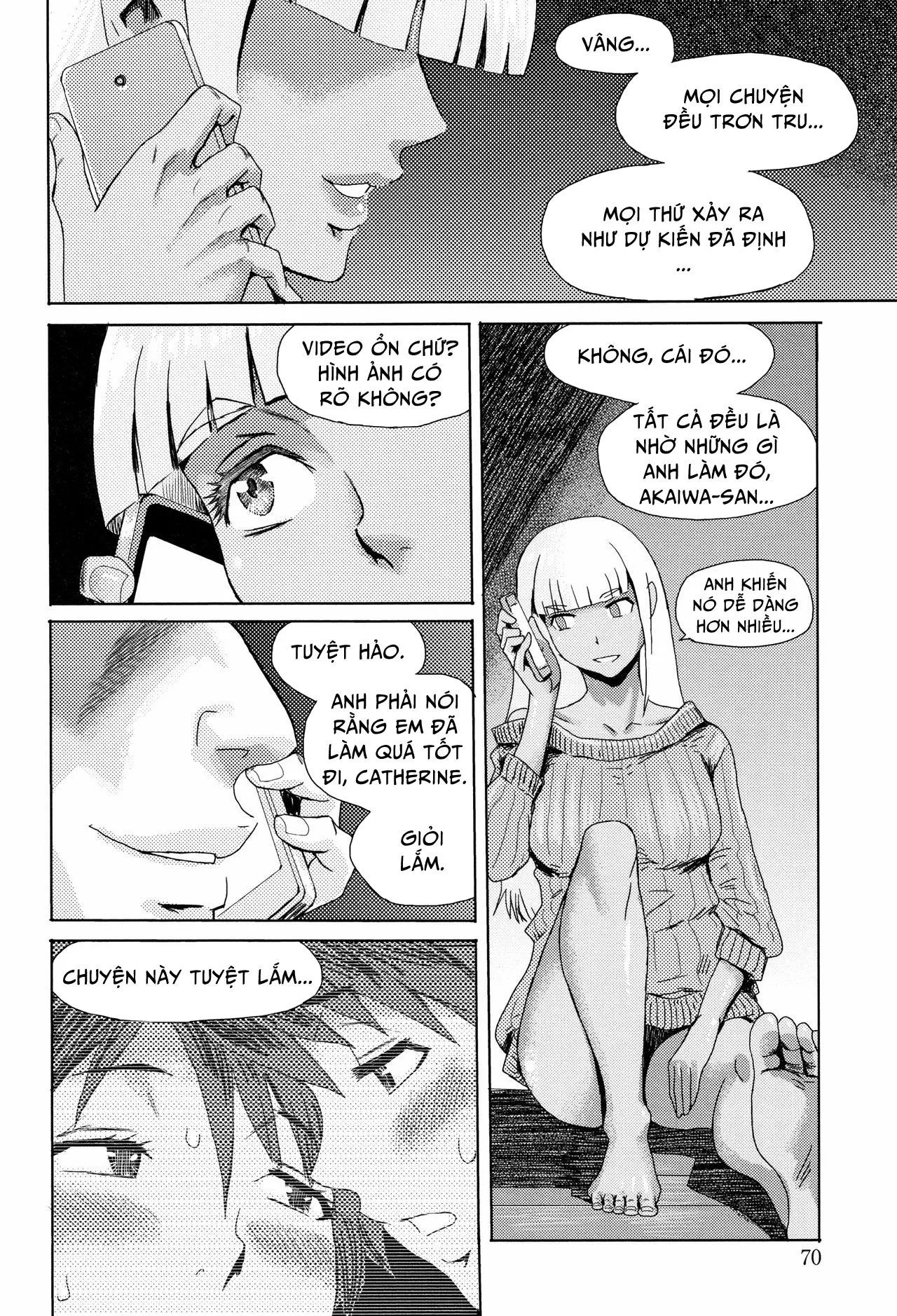 HentaiVN.net - Ảnh 13 - Aoi Kajitsu to Shiroi Hada - Chap 3