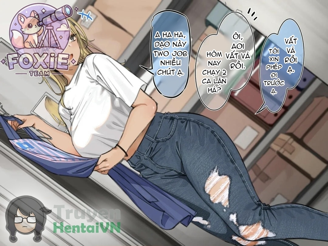 HentaiVN.net - Ảnh 17 - Saimin Conveni Oppub de Double Work Shiteru Yanmama o Shien shite Ageyou - Oneshot