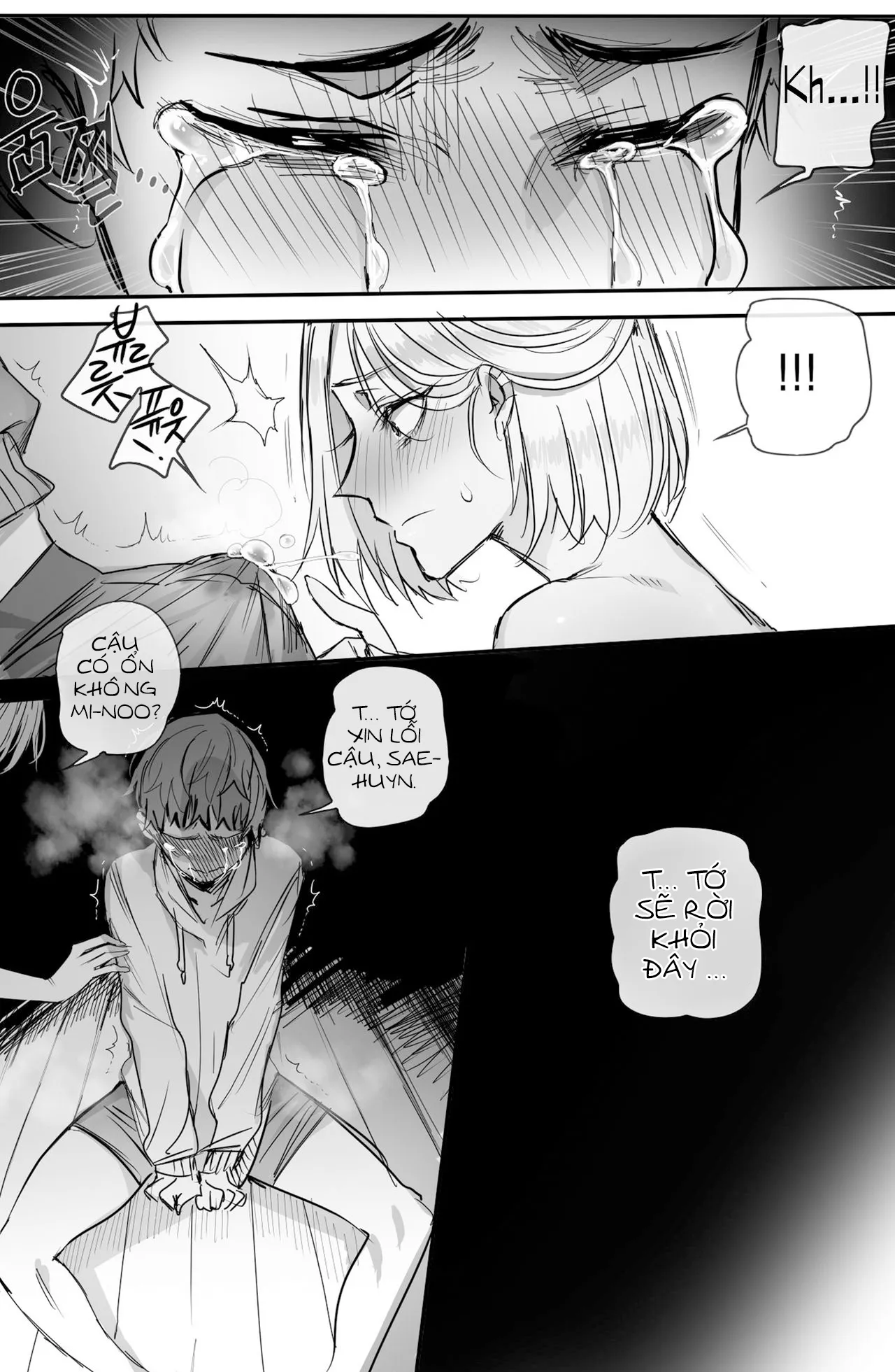 HentaiVN.net - Ảnh 20 - Why are you getting out from there [NTR망가] - OneShot