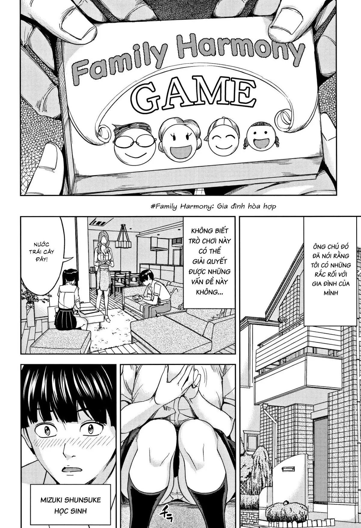 HentaiVN.net - Ảnh 9 - Kazoku Soukan Game - Chap 1